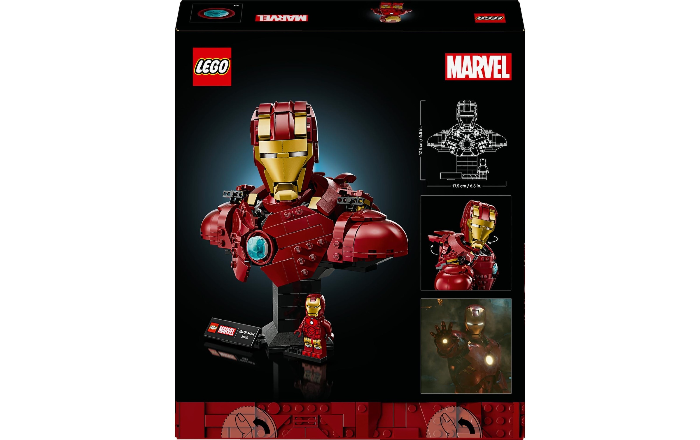 LEGO® Spielbausteine »Marvel Super Heroes Iron Man MK4 76327«, (436 St.)