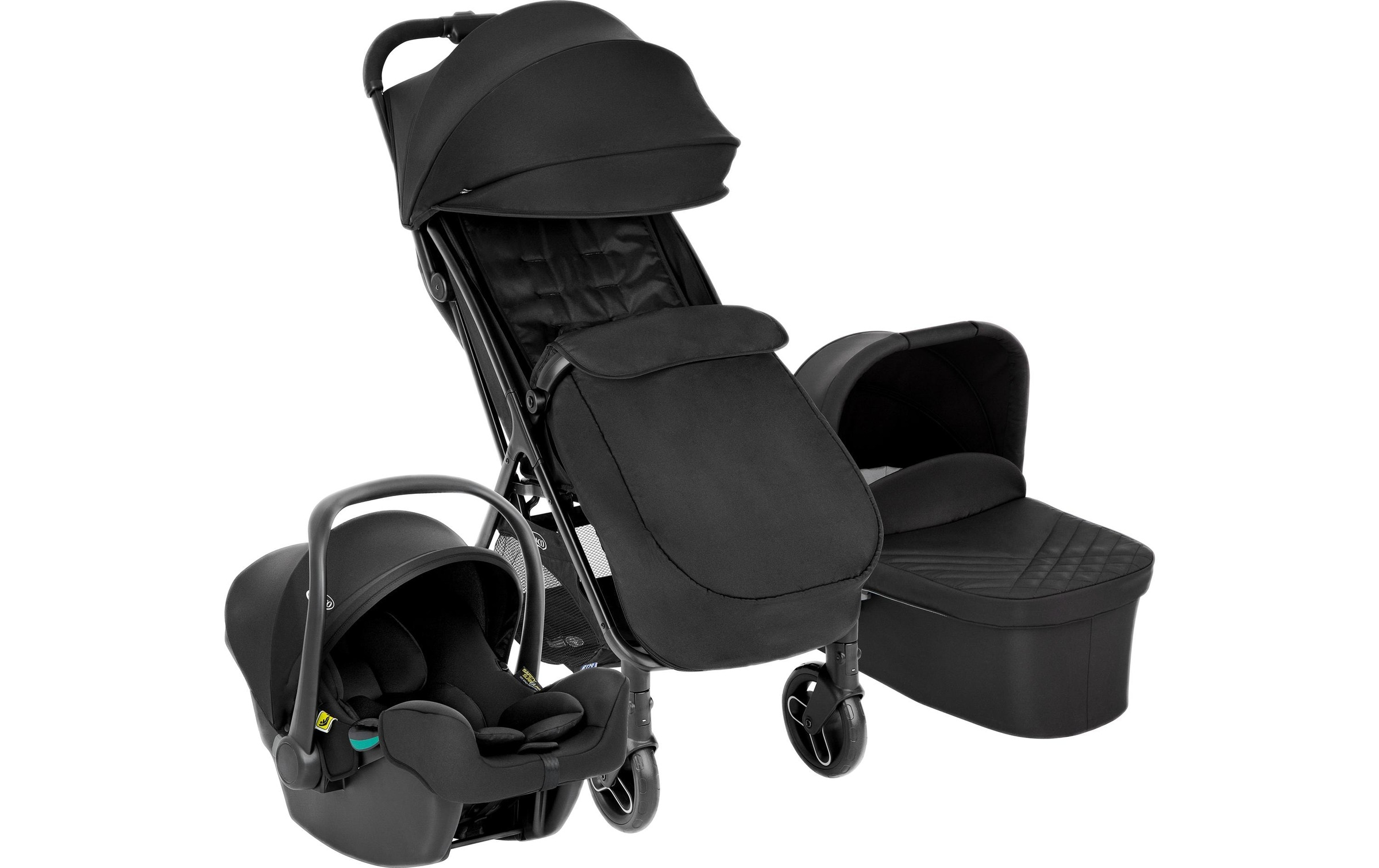 Kombi-Kinderwagen »Graco Myavo Trio Midnight«