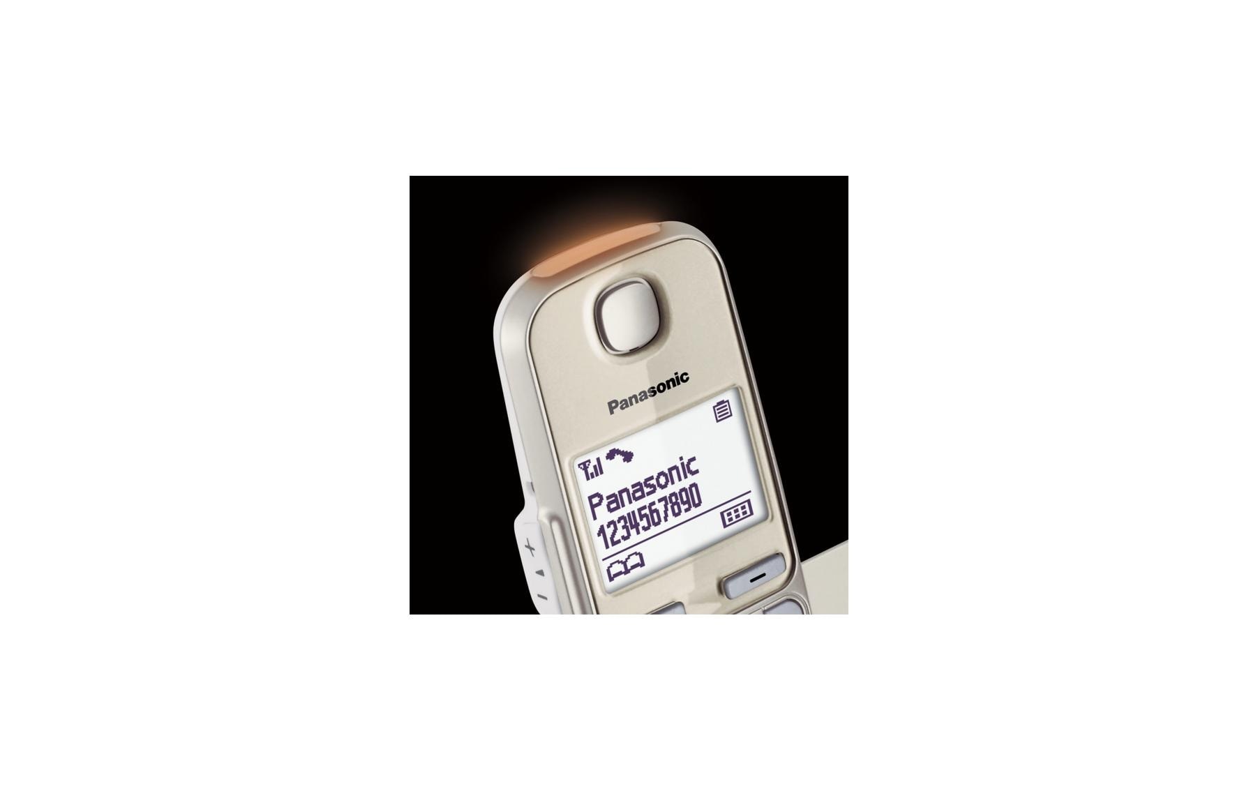 Panasonic Schnurloses DECT-Telefon »KX-TGE25«