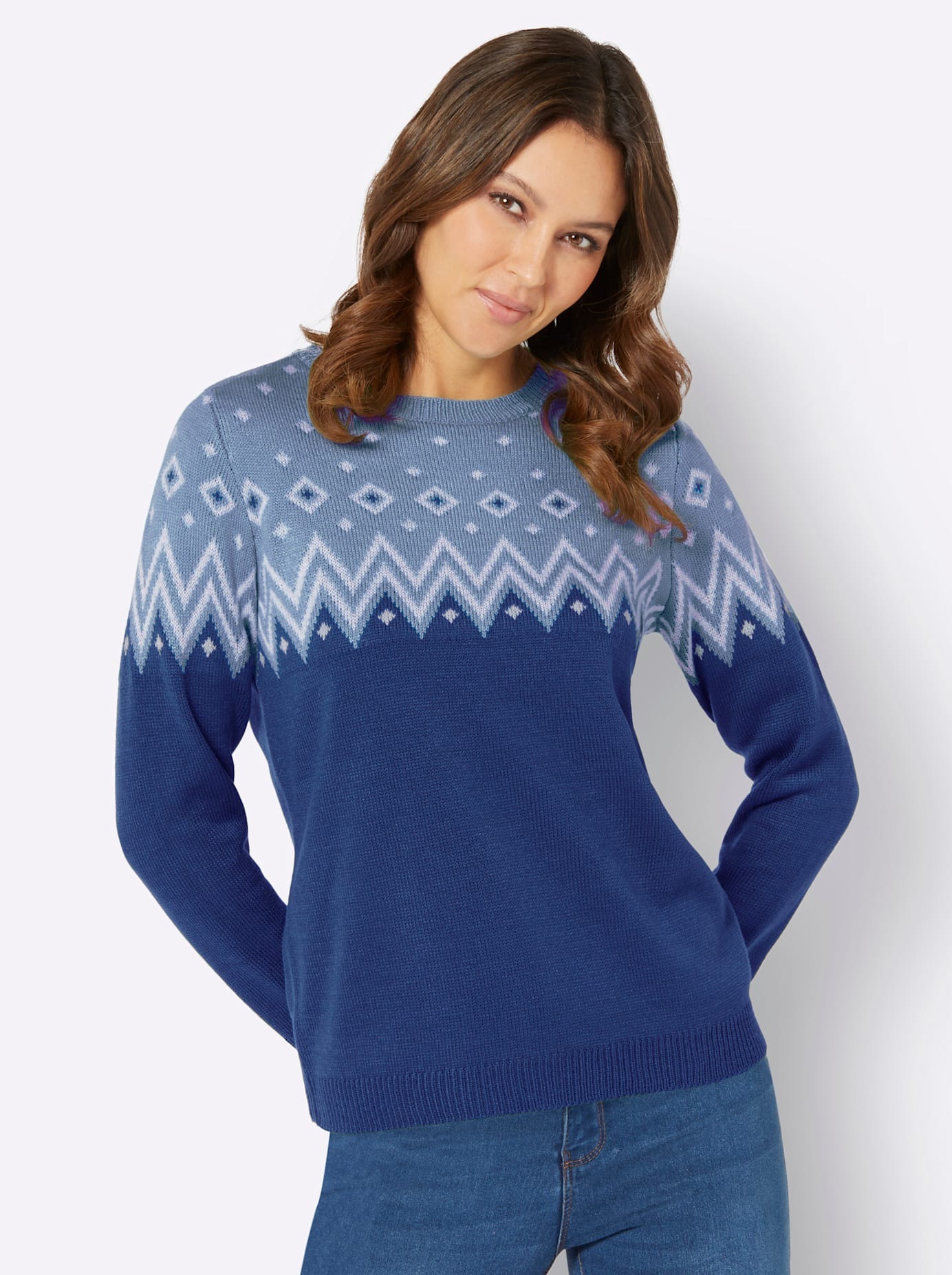 Classic Basics Norwegerpullover »Langarm-Pullover«