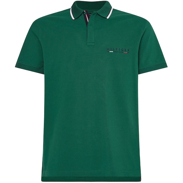 Tommy Hilfiger Poloshirt »BRAND LOVE LOGO REG POLO«, mit Logotape am Kragen  | Jelmoli-Versand Online Shop
