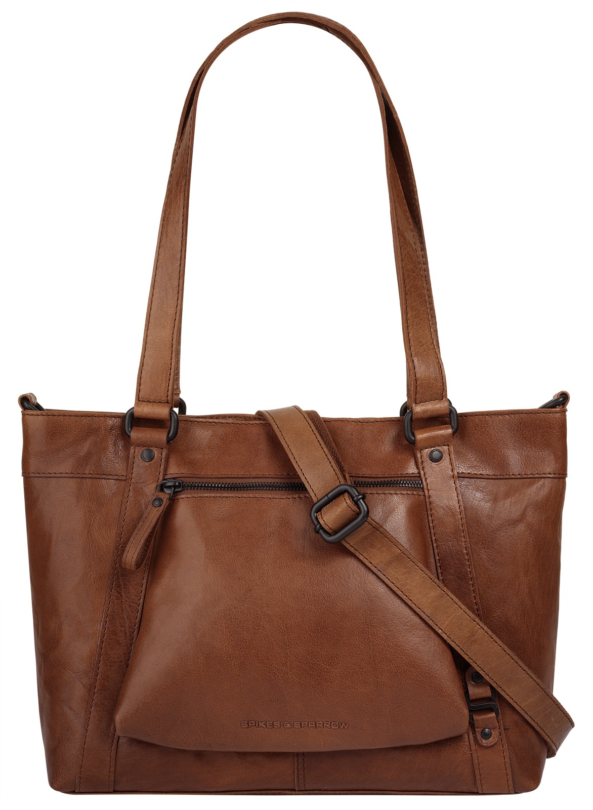 Spikes & Sparrow Shopper echt Leder
