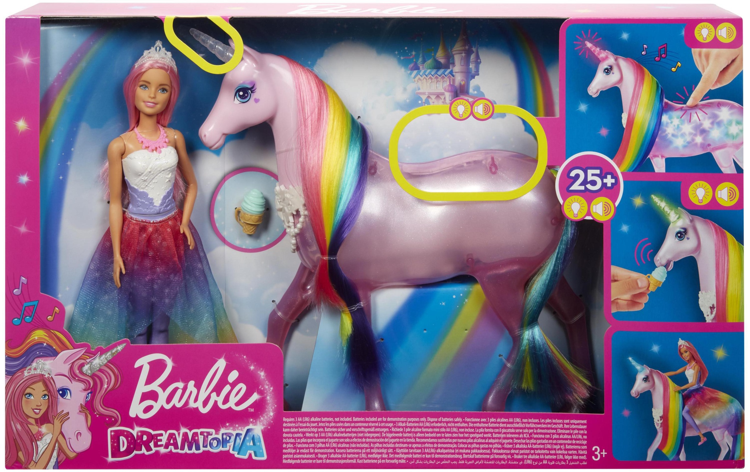 Barbie Spielfigur »Dreamtopia Zauberlicht Einhorn«