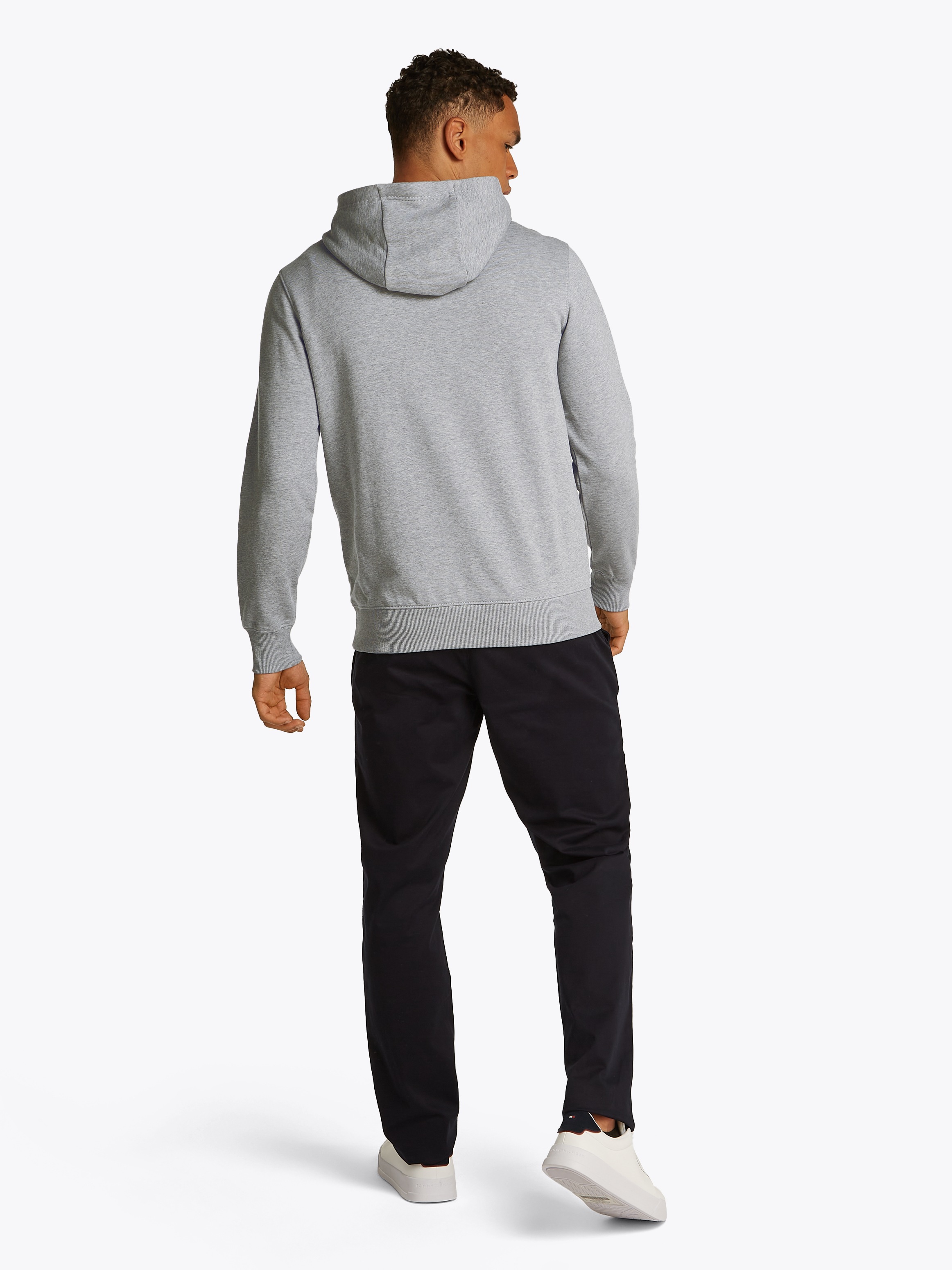 Tommy Hilfiger Hoodie »HILFIGER CENTER STACK HOODY«, mit grossem mehrfarbigen Print