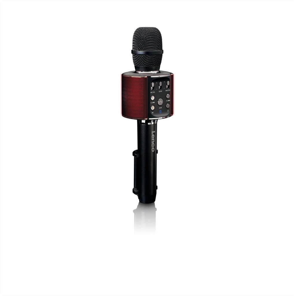 Lenco Karaoke-Maschine »Lenco Karaoke Mikrofon BMC-090, Schwarz«