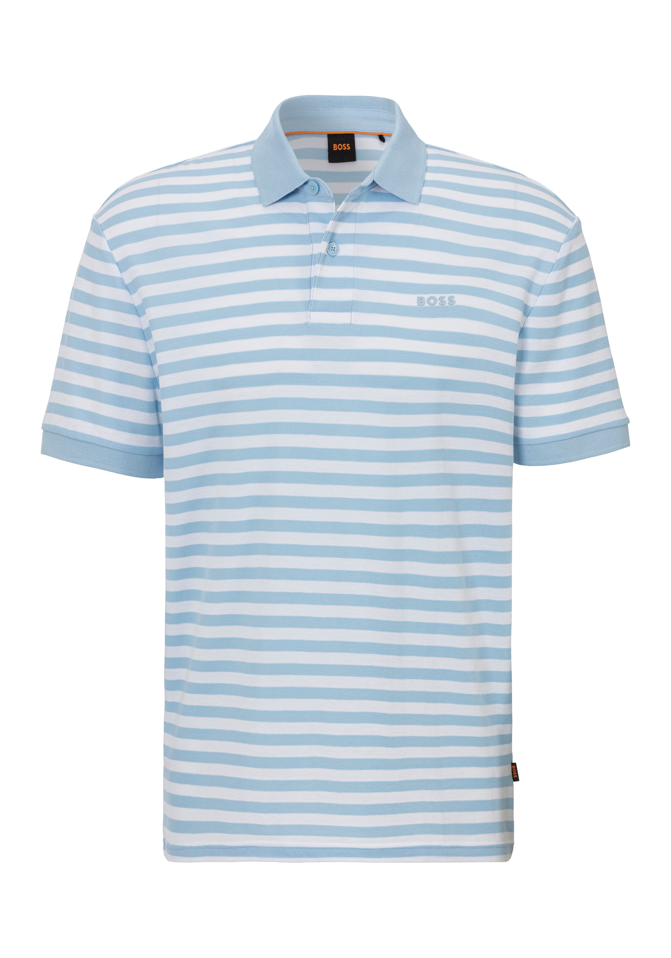 BOSS ORANGE Poloshirt »PalesStripe«, mit Markenlabel