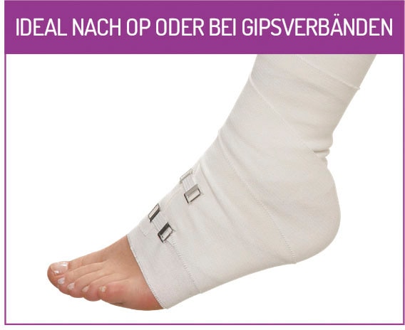 Fussgut Gesundheitssocken »Sensitiv Elegant Socken XXL«, (1 Paar), Weitschaft, Rollbund