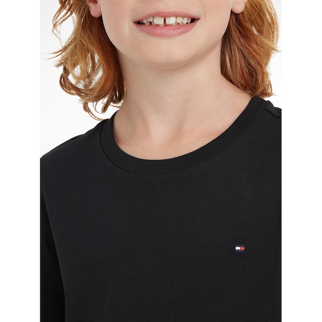 ✵ Tommy Hilfiger Langarmshirt »BOYS BASIC CN KNIT L/S«, Kinder Kids Junior  MiniMe,für Jungen günstig bestellen | Jelmoli-Versand