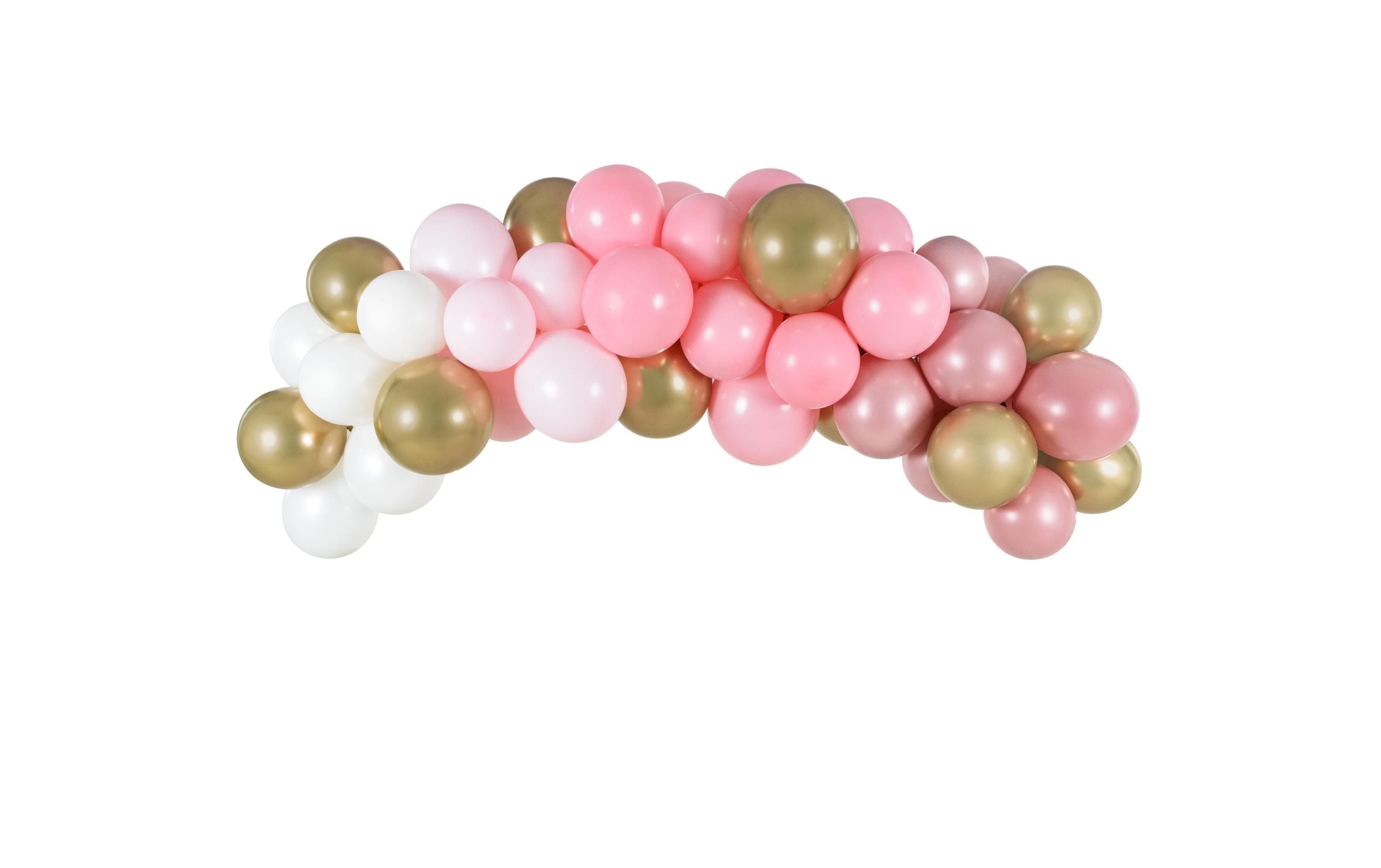 partydeco Girlande »Luftballon Girlande Pink«