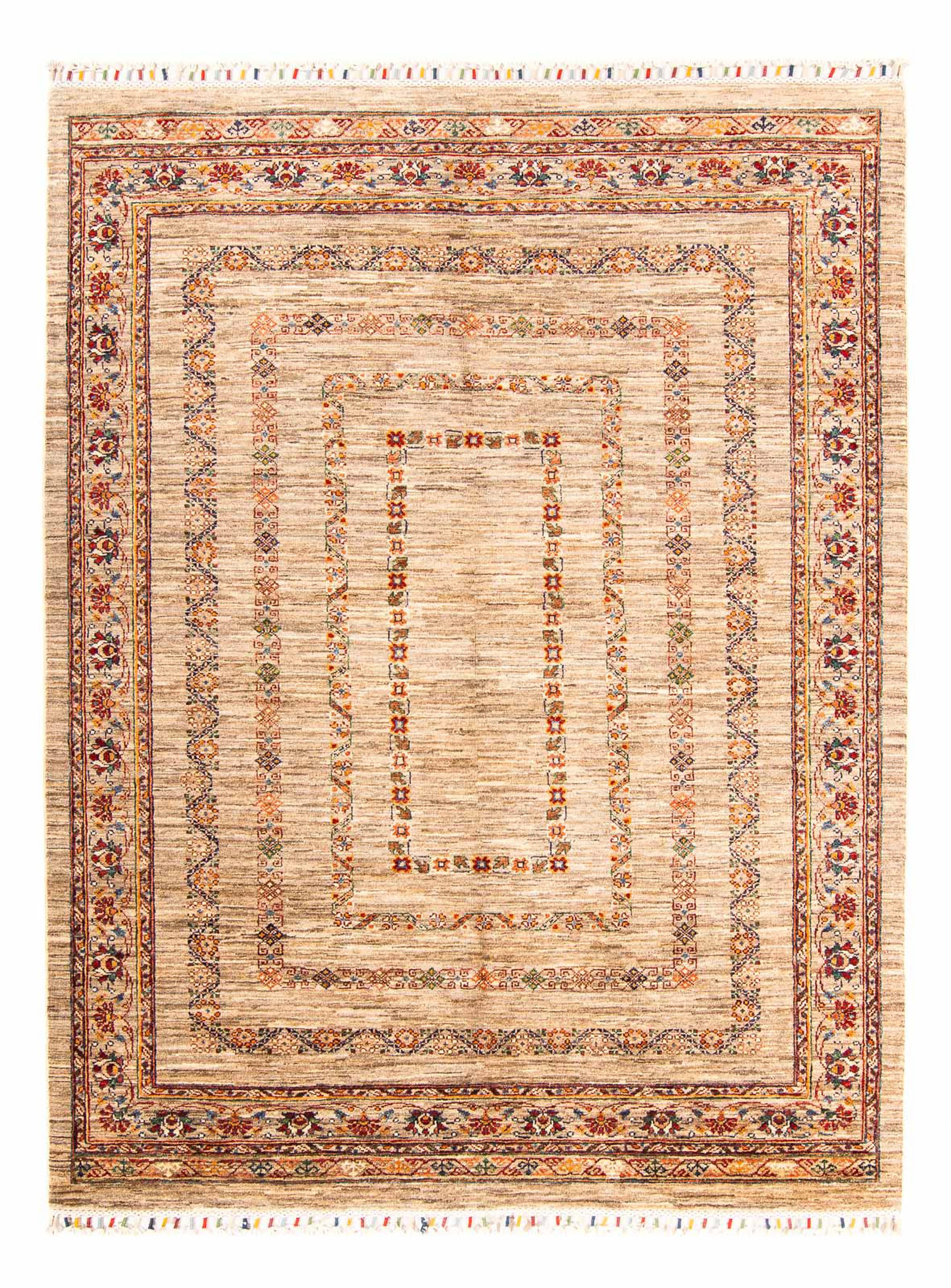 Orientteppich »Bidjar - Indus - 90 x 60 cm - dunkelrot«, rechteckig, Wohnzimmer,...