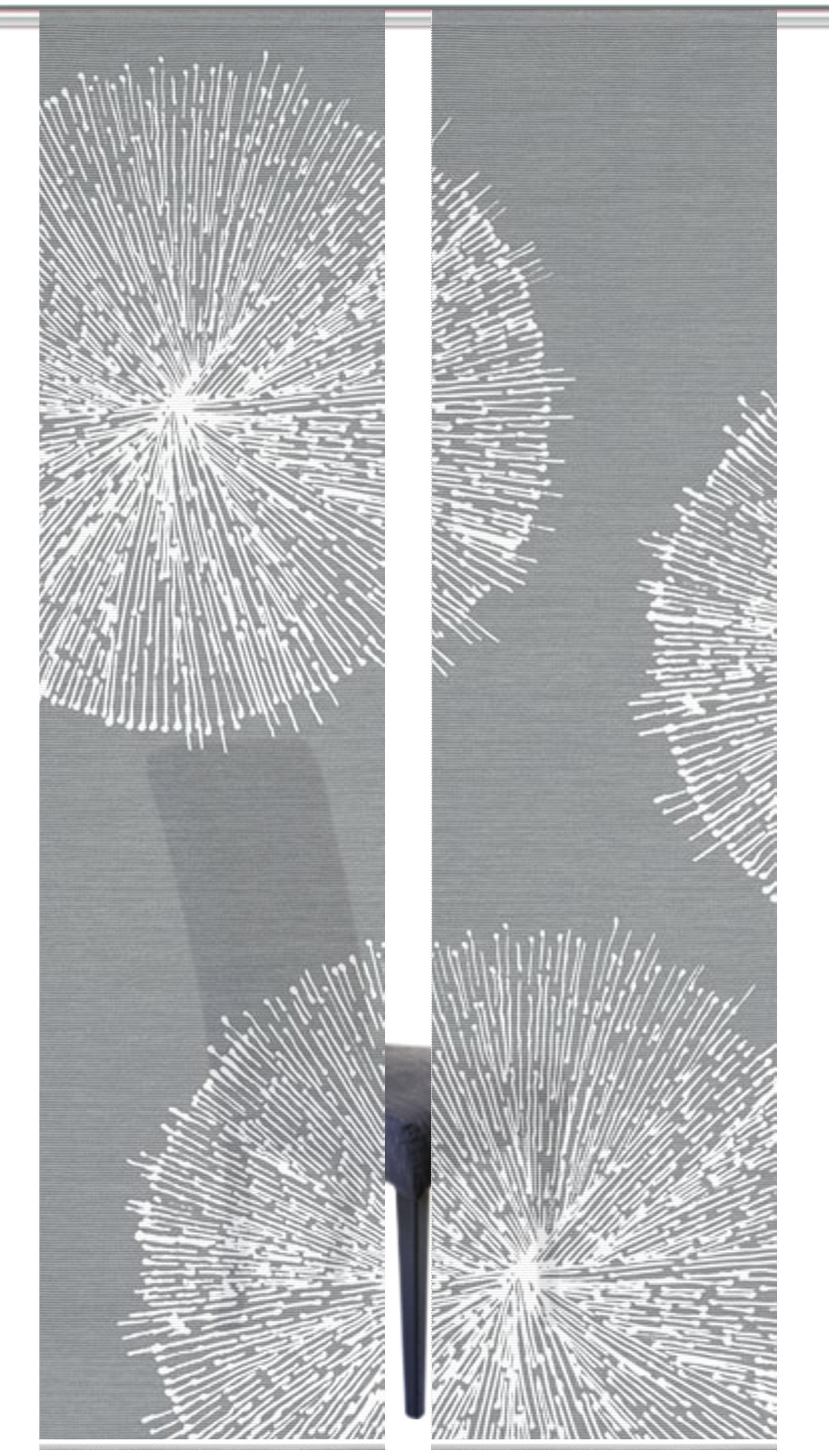 Schiebegardine Jelmoli-Versand Digitaldruck Vision bestellen Schiebevorhang (2 CRESTON«, St.), »2ER Set SET | HxB: S 260x60, 2er online