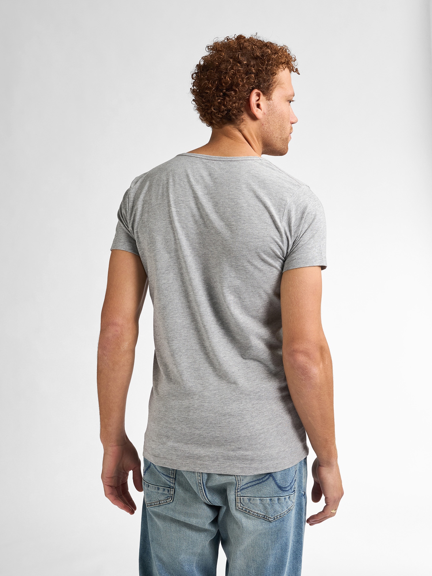 Petrol Industries T-Shirt, (Packung, 2er-Pack), V-Ausschnitt
