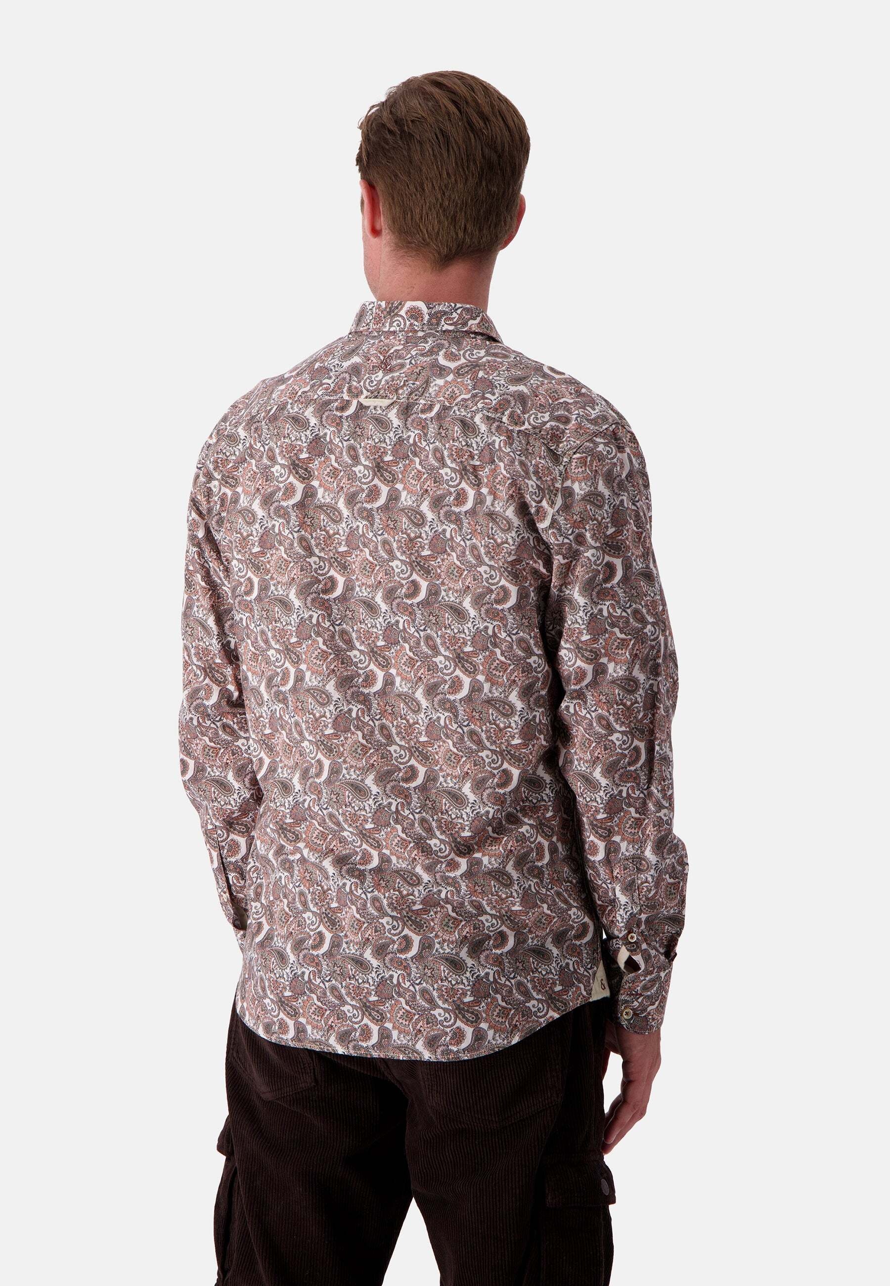 colours & sons Langarmhemd »colours & sons Langarmhemd Shirt Printed«