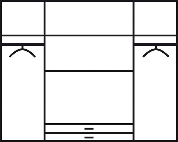 Jelmoli-Versand »Base«, Farben Dauertiefpreis, | Bega-Schrank 2 3 Breiten in Drehtürenschrank und Schlafkontor online Bestseller shoppen