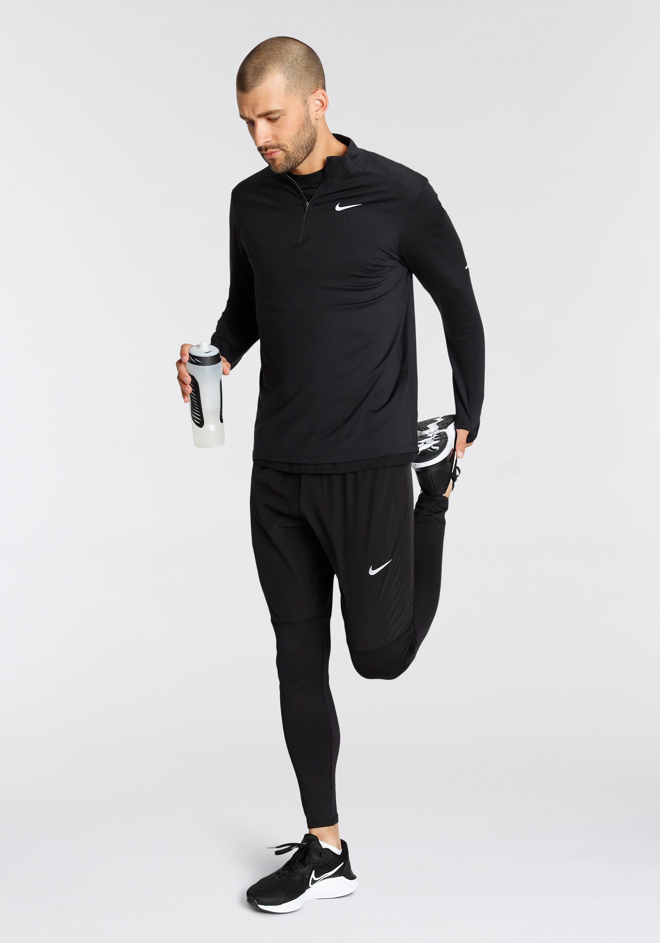 Nike Laufshirt »Dri-FIT Element Men's 1/-Zip Running Top«