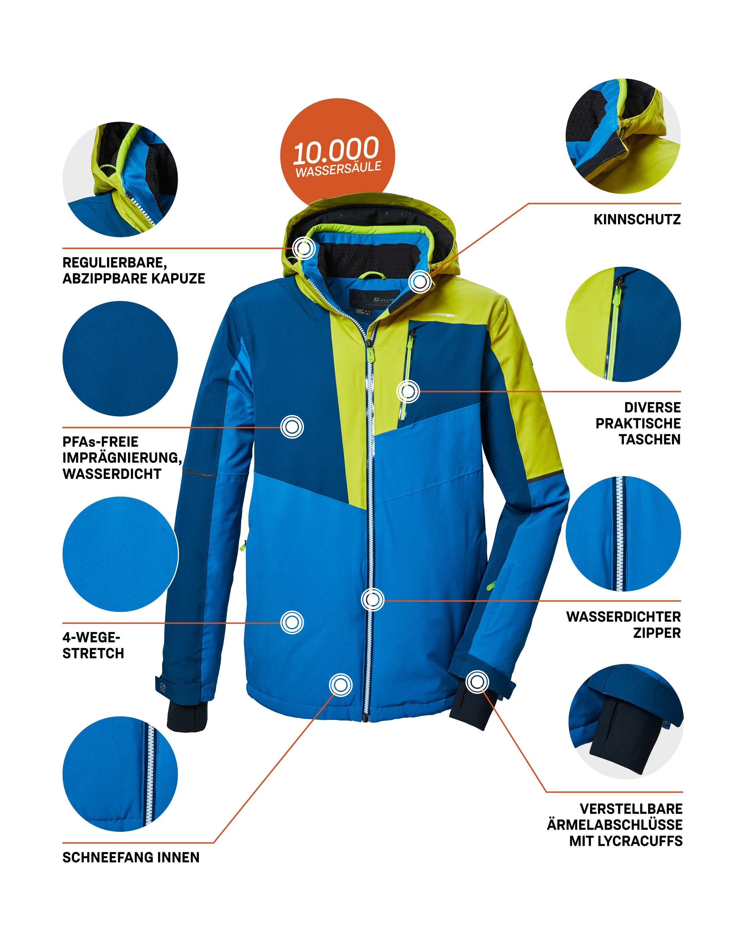 Killtec Skijacke »KSW 76 MN SKI JCKT«