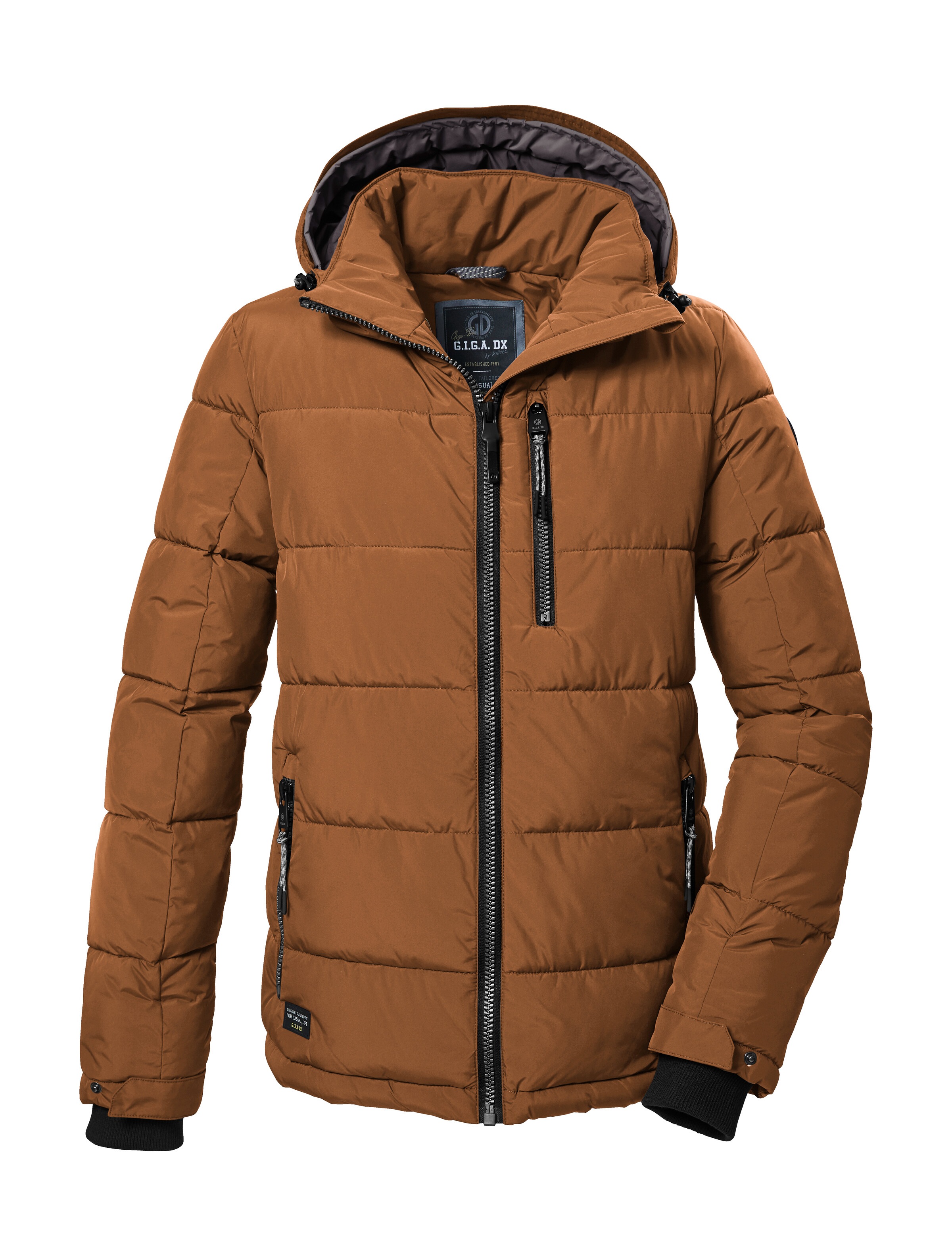 G.I.G.A. DX by killtec Steppjacke »GW 27 MN QLTD JCKT« Wind- und wasserabweisende Herrenjacke mit verstellbarer Kapuze