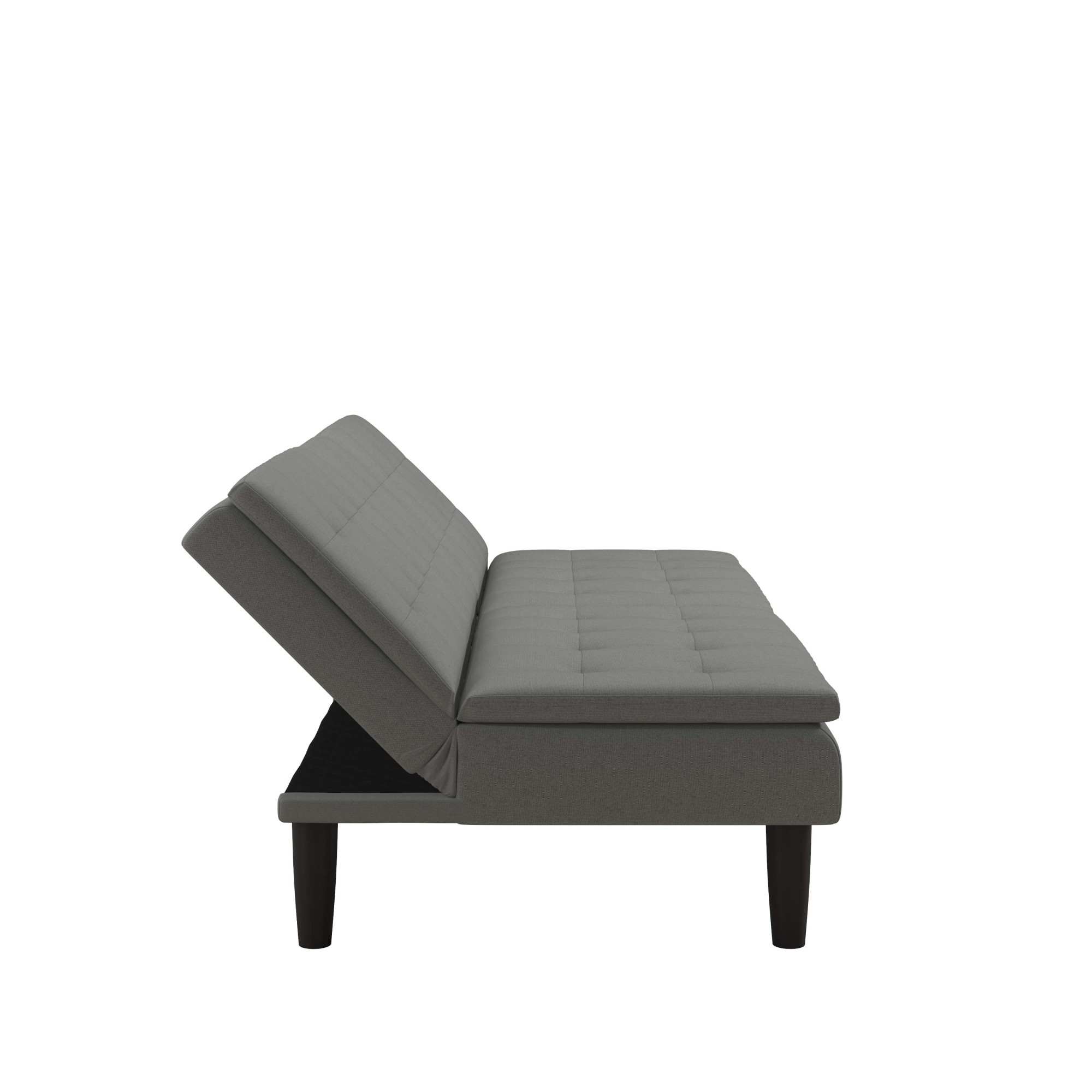 Dorel Home Schlafsofa »MAINE, Kinosofa mit Relax- und Bettfunktion, 2 Getränkehalter,«, Liegefläche 190 x 110 cm, Webstoff und Kunstleder