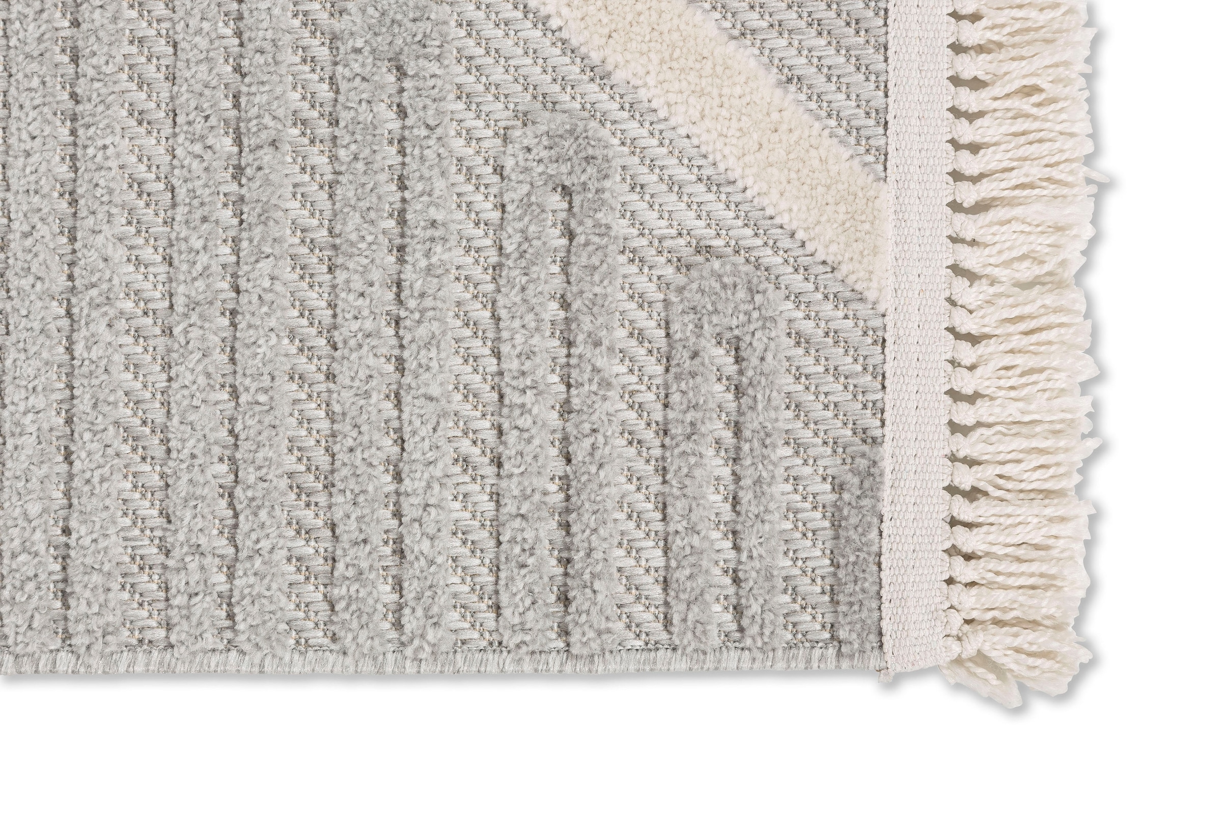 SCHÖNER WOHNEN-Kollektion Teppich »Summer 6352«, rechteckig, 6 mm Höhe, In- und Outdoor geeignet, Hoch Tief Struktur, Robuster Teppich