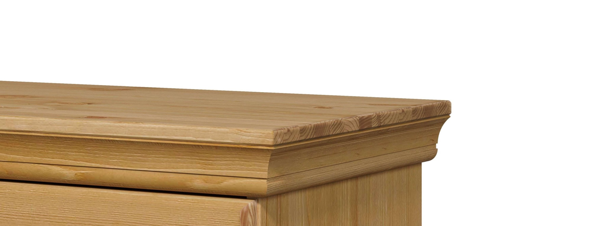 Home affaire Buffet »Rügen«, zertifiziertes Massivholz, Höhe 168 cm, im Landhausstil