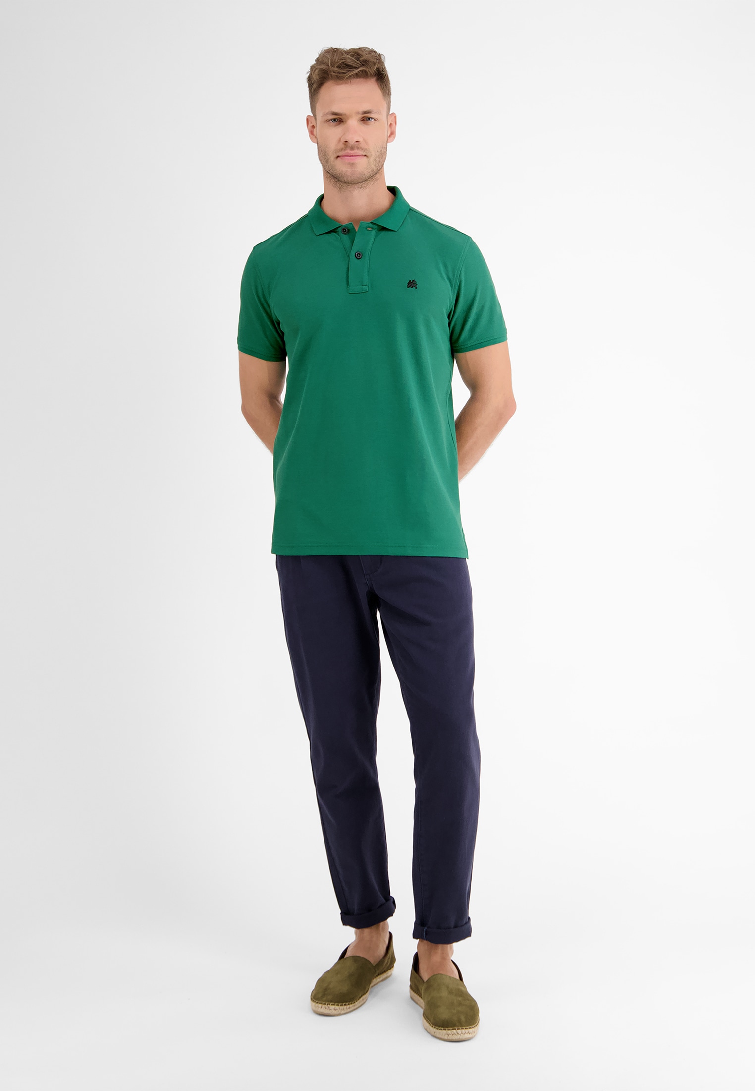 LERROS Poloshirt »LERROS Klassischer Polostyle in *Cool & Dry* Piquéqualität«