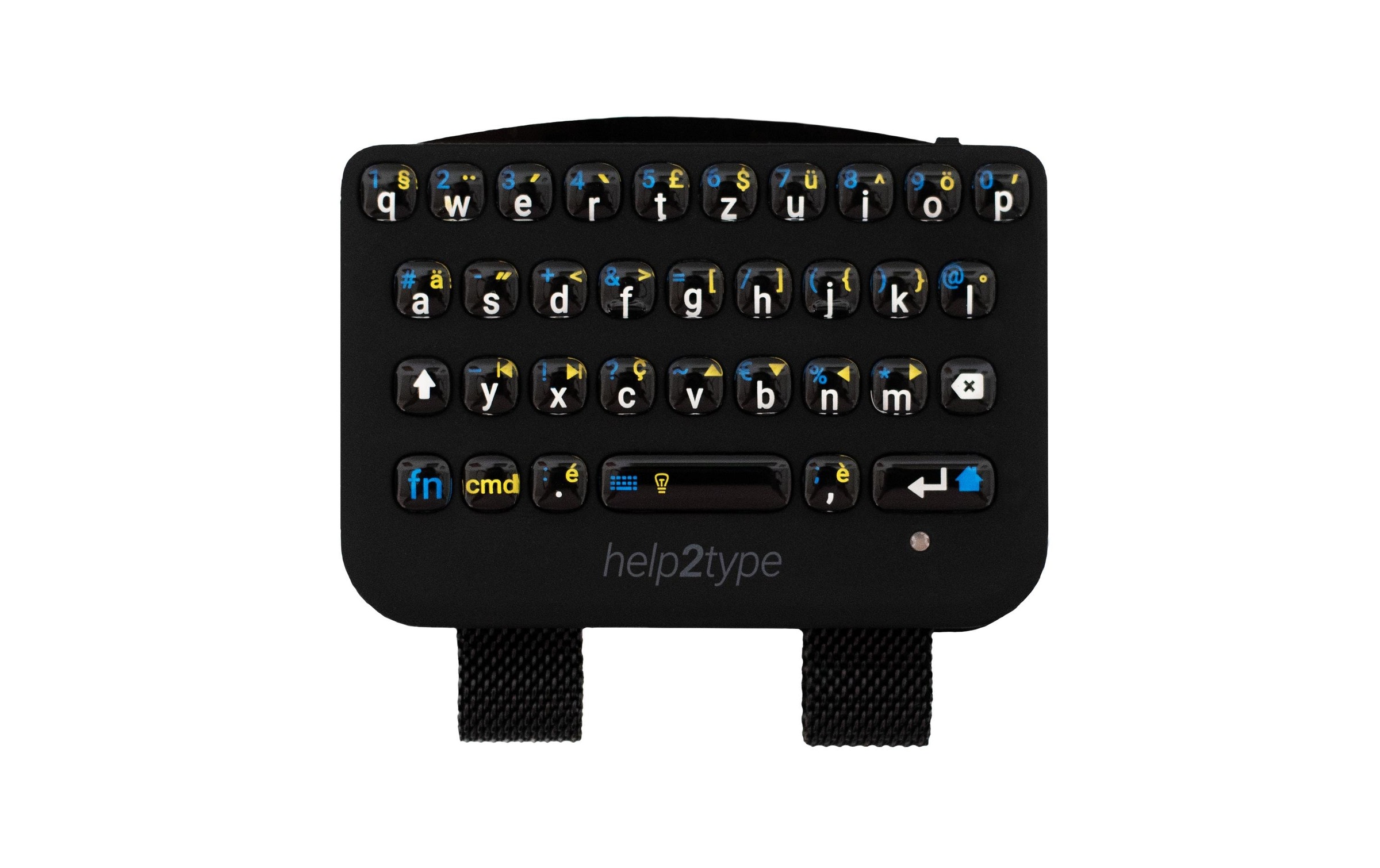 ➥ Tastatur »help2type Smartphone gleich Jelmoli-Versand Black | kaufen Bundle«
