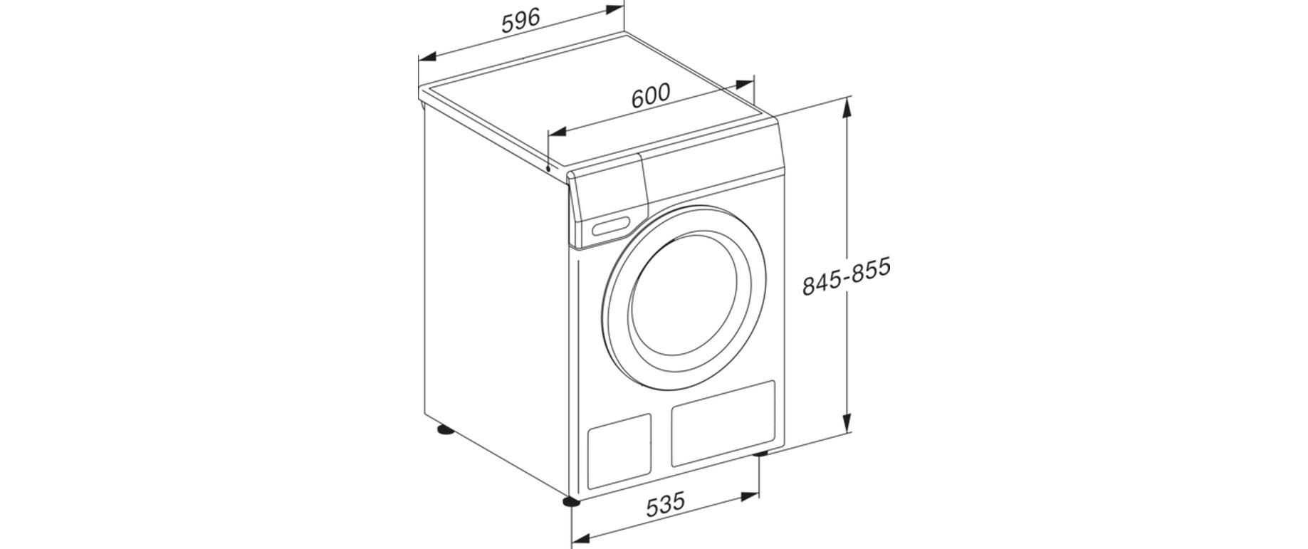 Miele Waschtrockner »WTW 800-70 CH 9 kg / 6 kg«