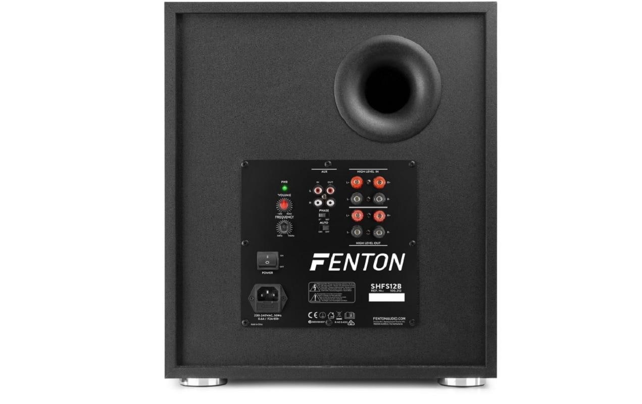 Subwoofer »Fenton SHFS12B Schwarz«