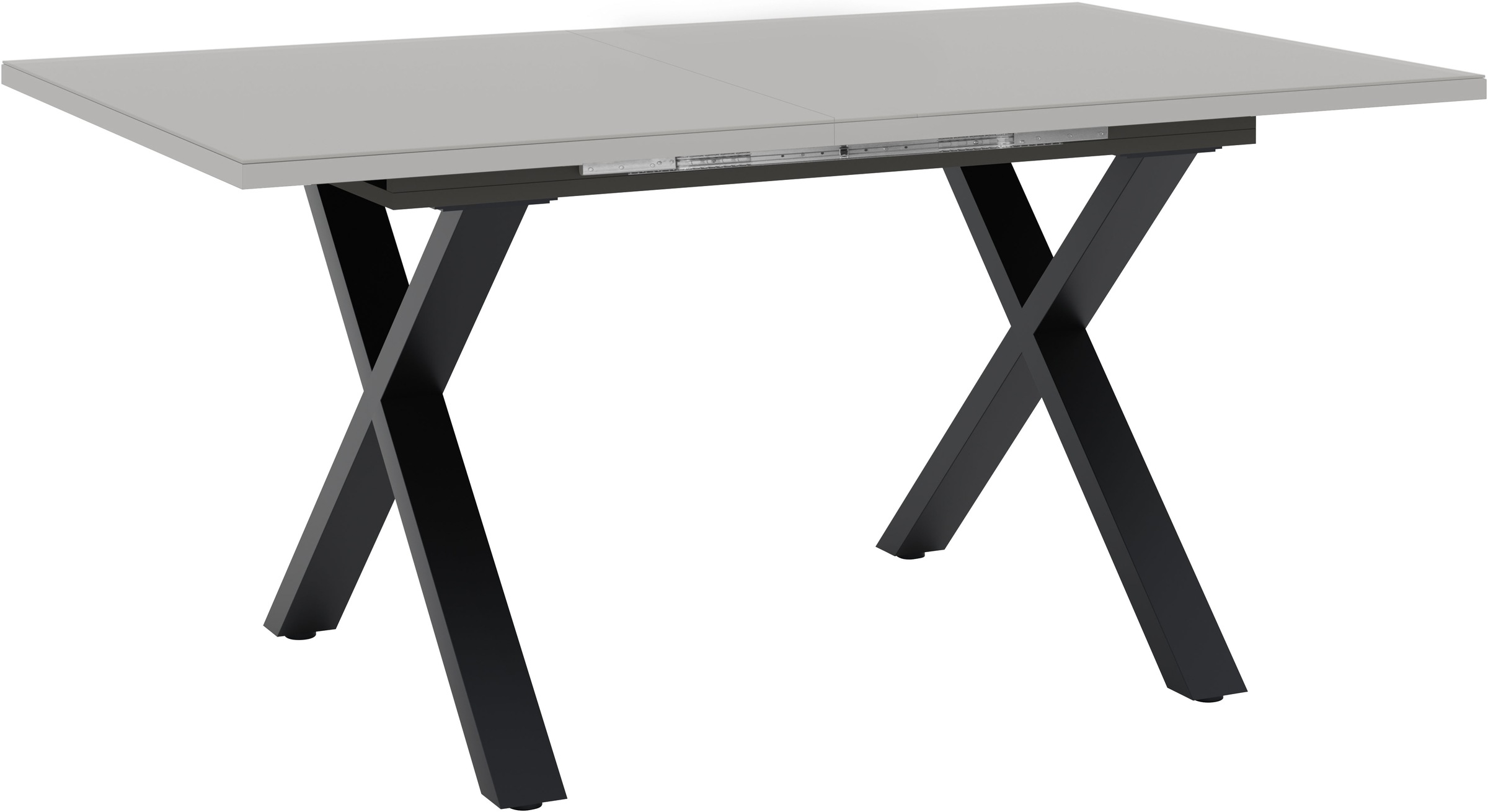 Mäusbacher Esstisch Esstisch ausziehbar auf 210 cm, eckige Tischform, Gestell X-Form