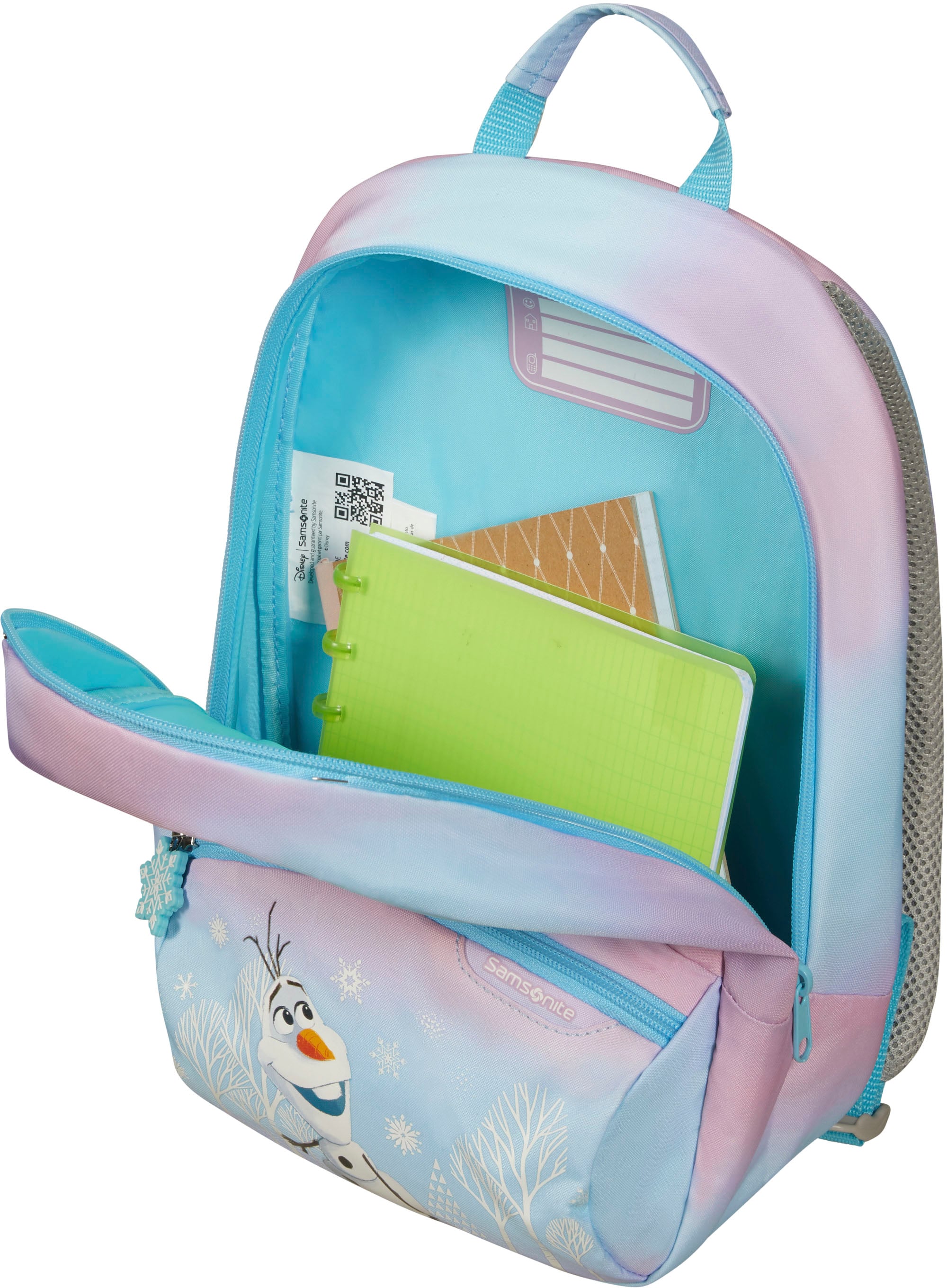 Samsonite Kinderrucksack »Disney Ultimate 2.0, S+, Frozen«, reflektierende Details, Kindergartenrucksack Kinderfreizeitrucksack Kinder-Backpack