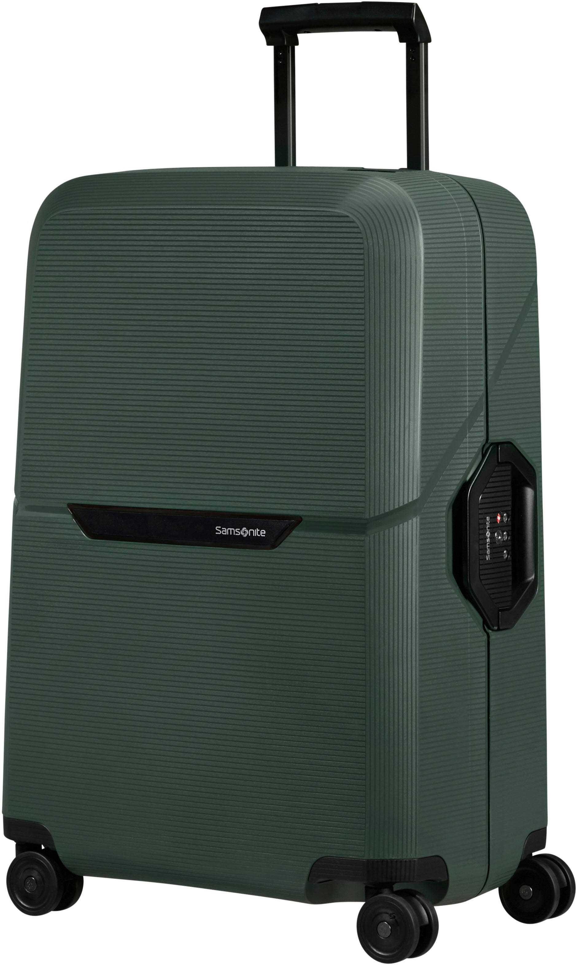 Samsonite Hartschalen-Trolley »MAGNUM ECO forest green, 69 cm«, 4 Rollen, aus recyceltem Material; Made in Europe