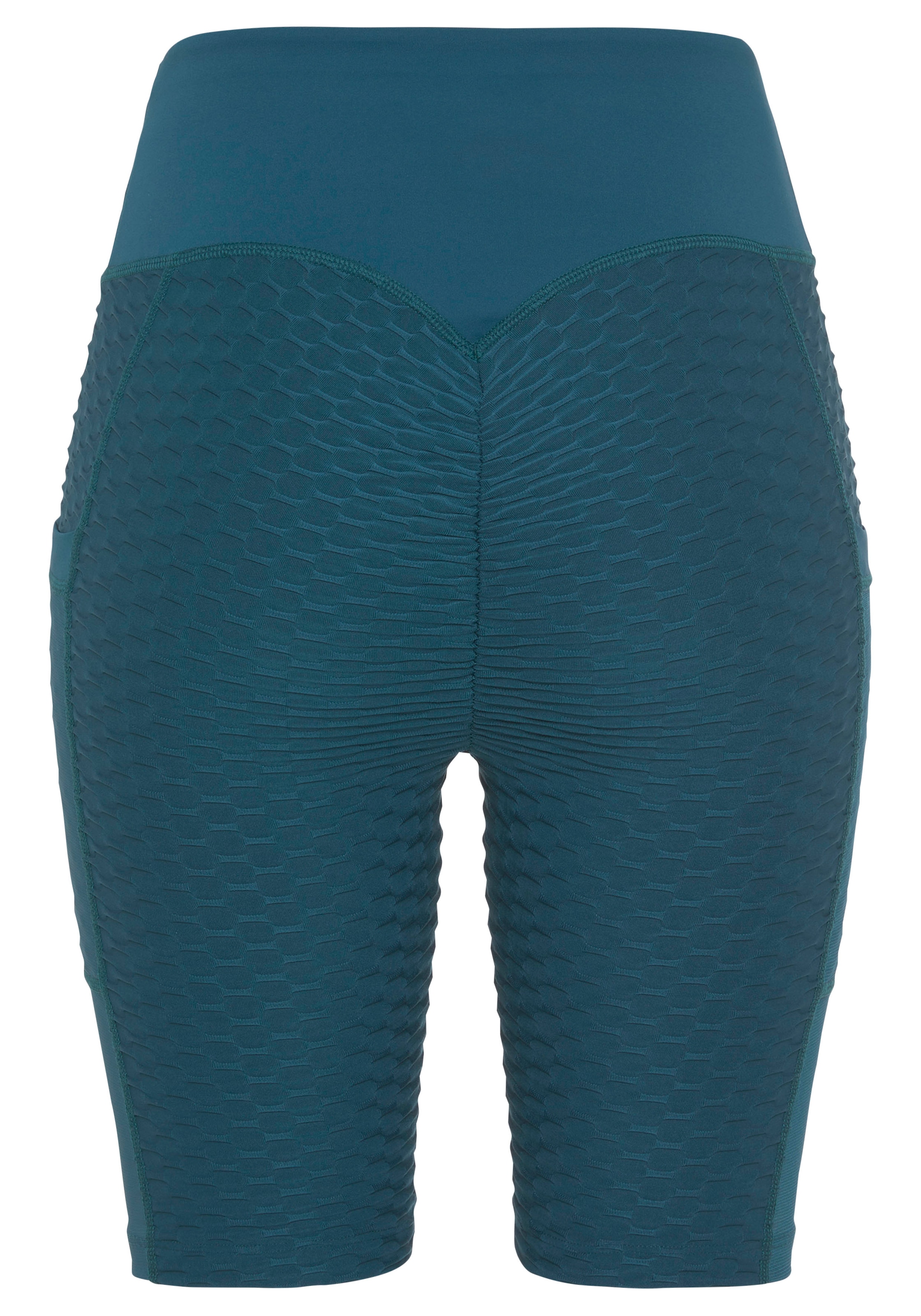 Vivance active Radlerhose »-Sporthose«, mit Wabendesgin und zwei Taschen