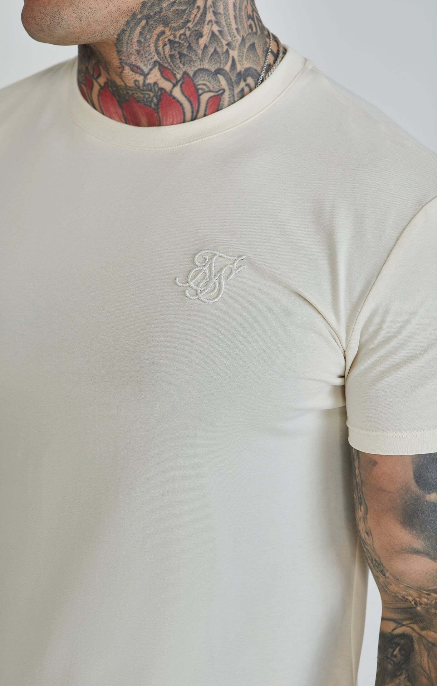 Siksilk T-Shirt »Siksilk T-Shirt Muscle Fit T-Shirt«