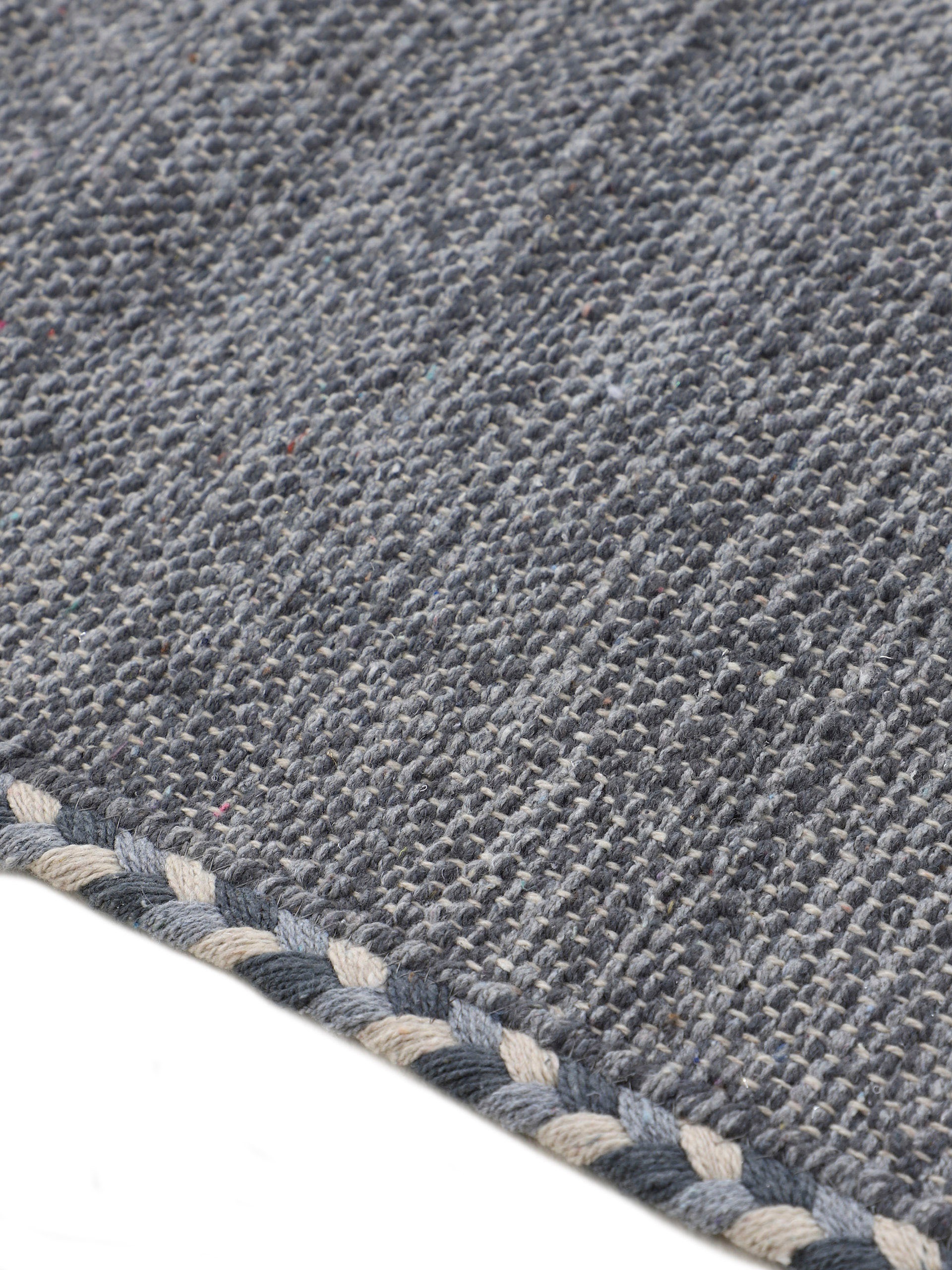 carpetfine Teppich »Kelim Azizi«, rechteckig, 5 mm Höhe, Baumwolle, Wendeteppich mit Fransen, Wohnzimmer