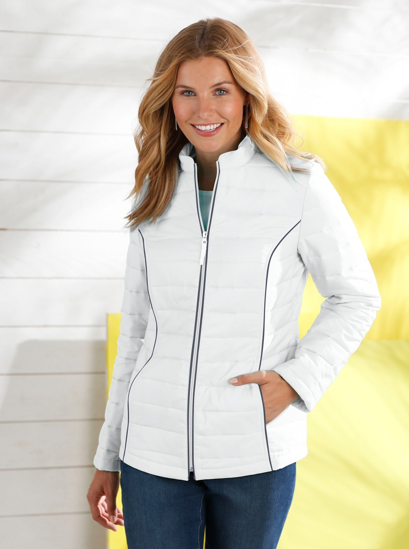 Classic Basics Steppjacke, ohne Kapuze