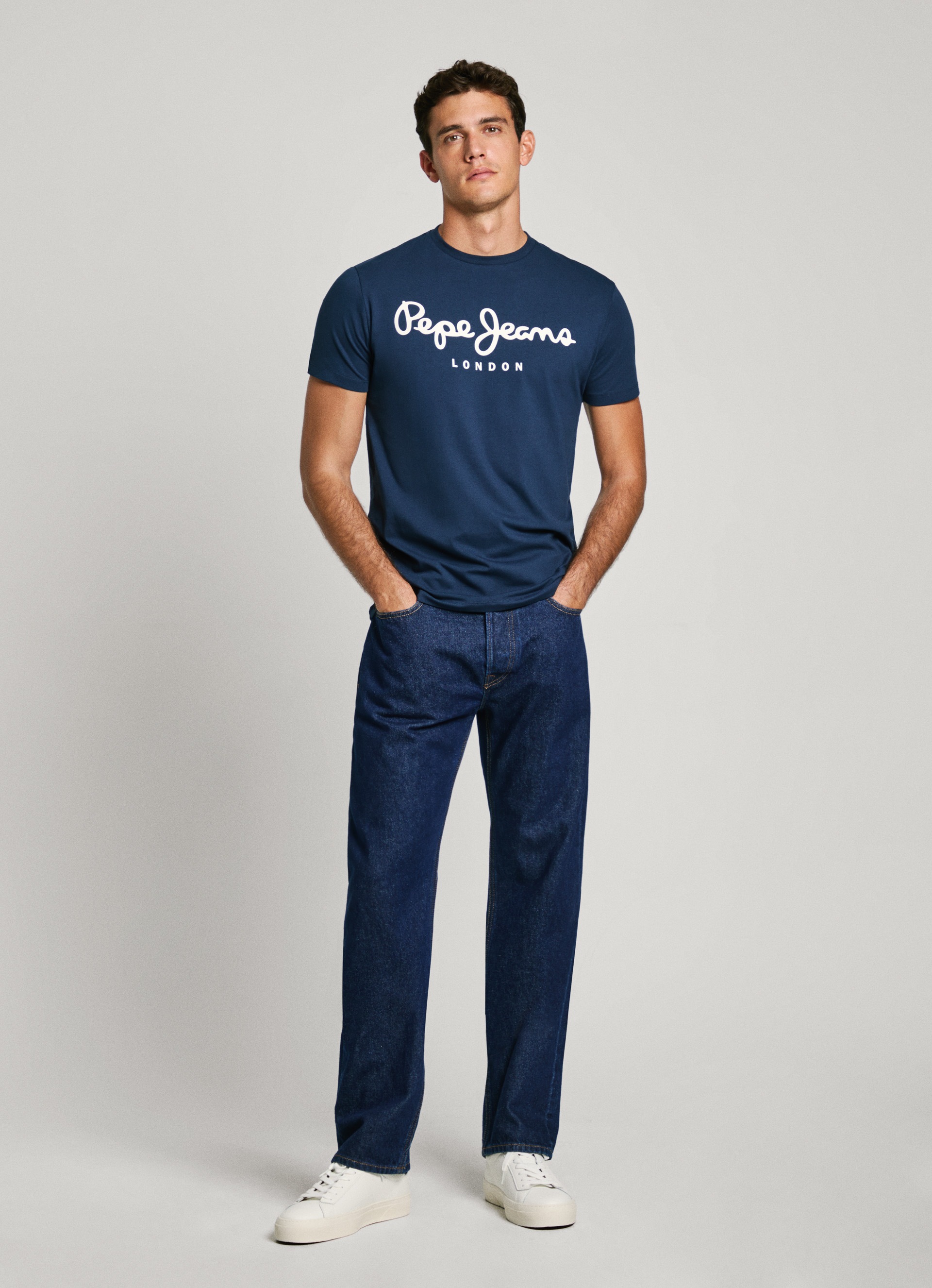Pepe Jeans T-Shirt, mit Markenprint vorne