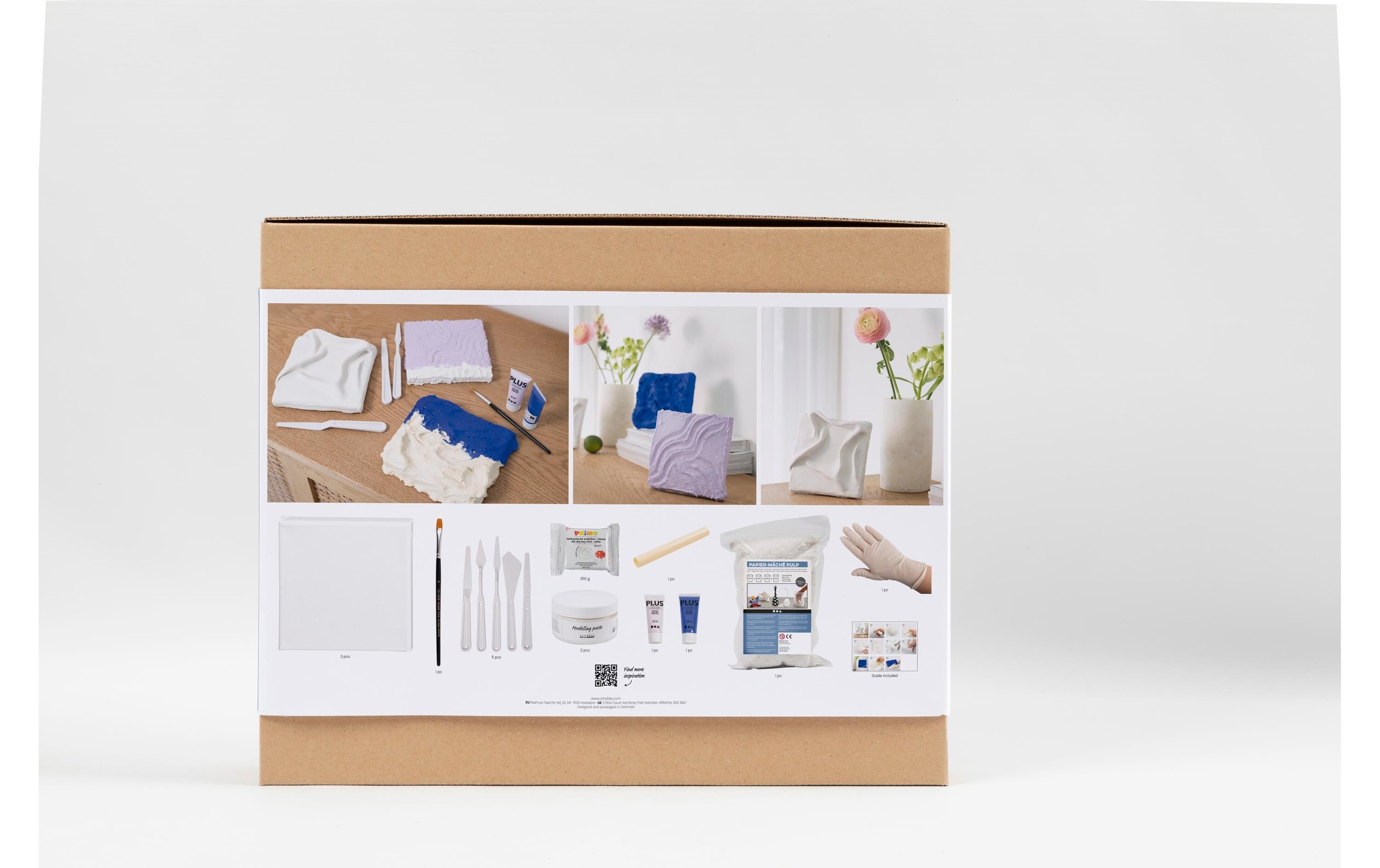 creativ company Kreativset »Wandschmuck Blau/Violett«