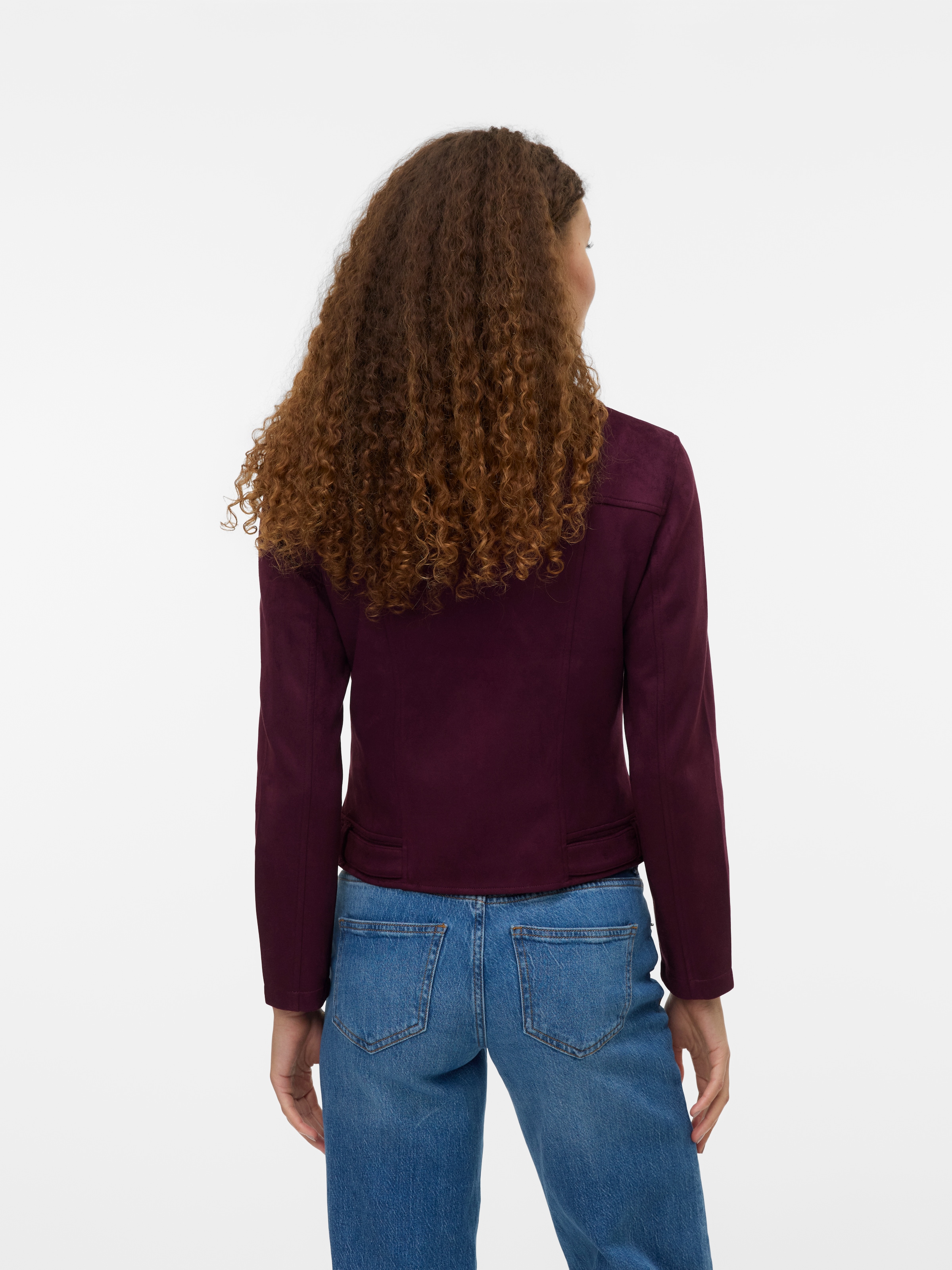 Vero Moda Lederimitatjacke »VMJOSE SHORT FAUX SUEDE JACKET NOOS«