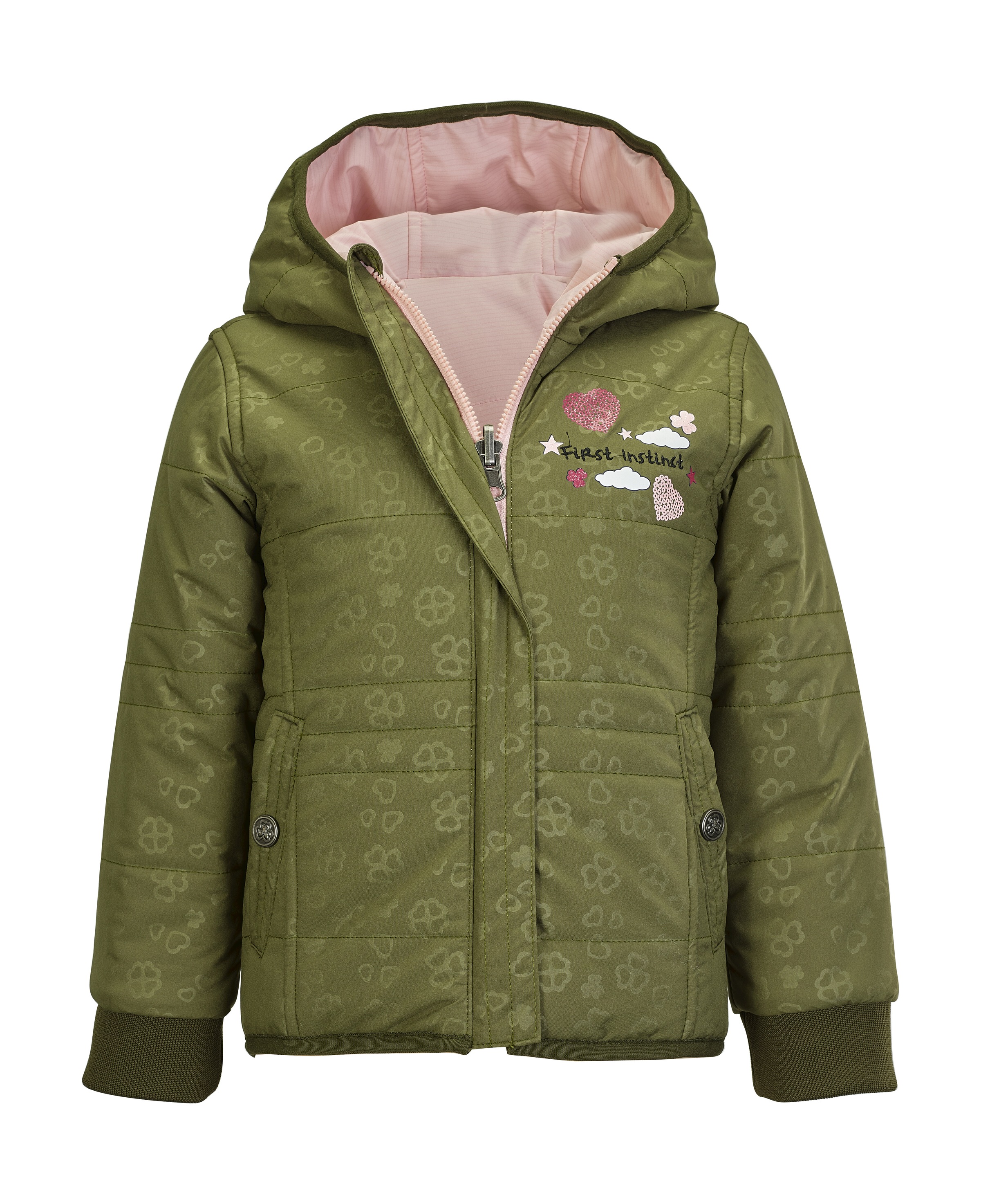 first instinct by killtec Wendejacke »FIW 15 MNS JCKT« Wendejacke mit Kapuze, wasserabweisend, atmungsaktiv