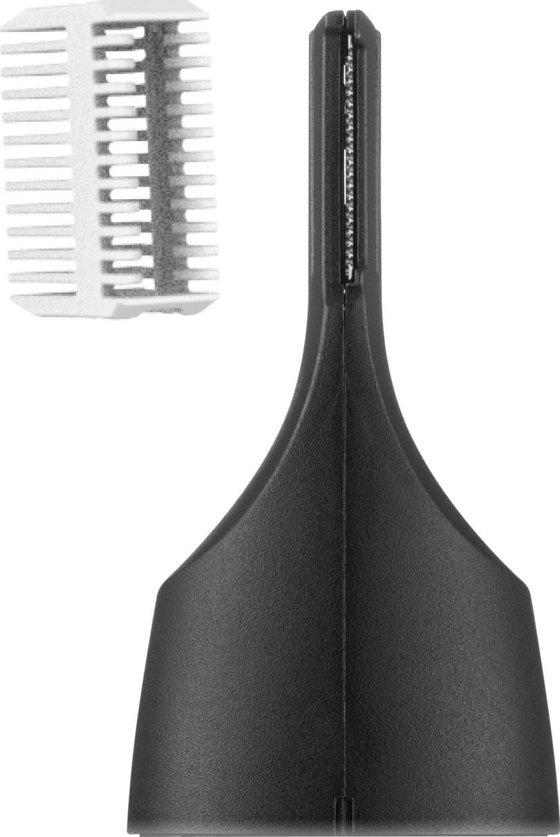 Remington Elektrogesichtshaarentferner »Trim & Fit Detail Kit NE8000«, 2 St. Aufsätze, Damen und Herren, batteriebetrieben (1xAA inklusive), Pinzette & Kamm