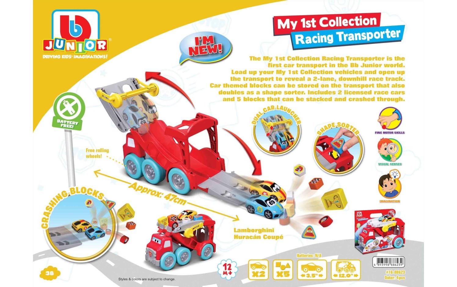 Spielzeug-Auto »BB Junior My First Racing Transporter«