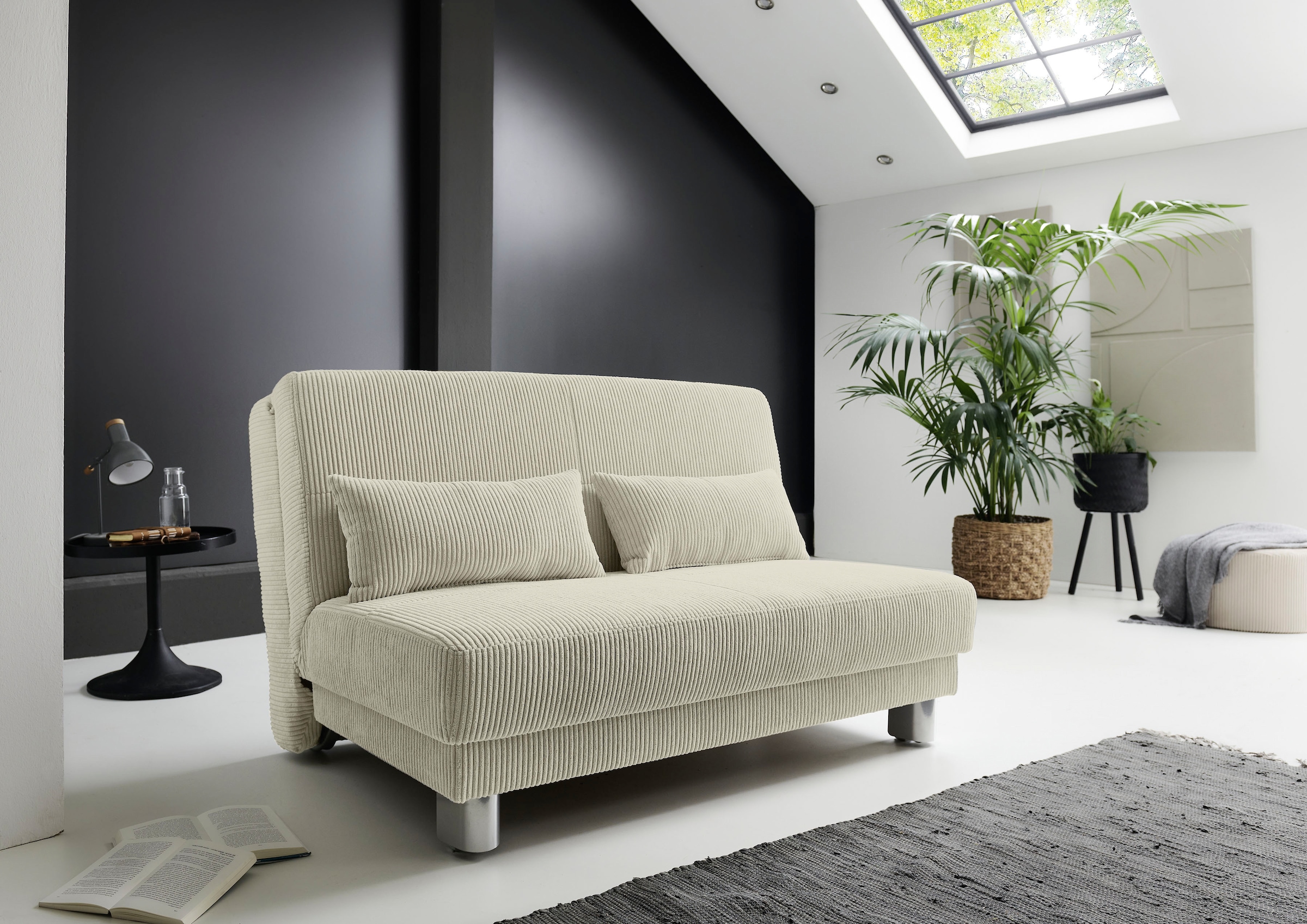 INOSIGN Schlafsofa »Gina«, mit einem Handgriff vom Sofa zum Bett