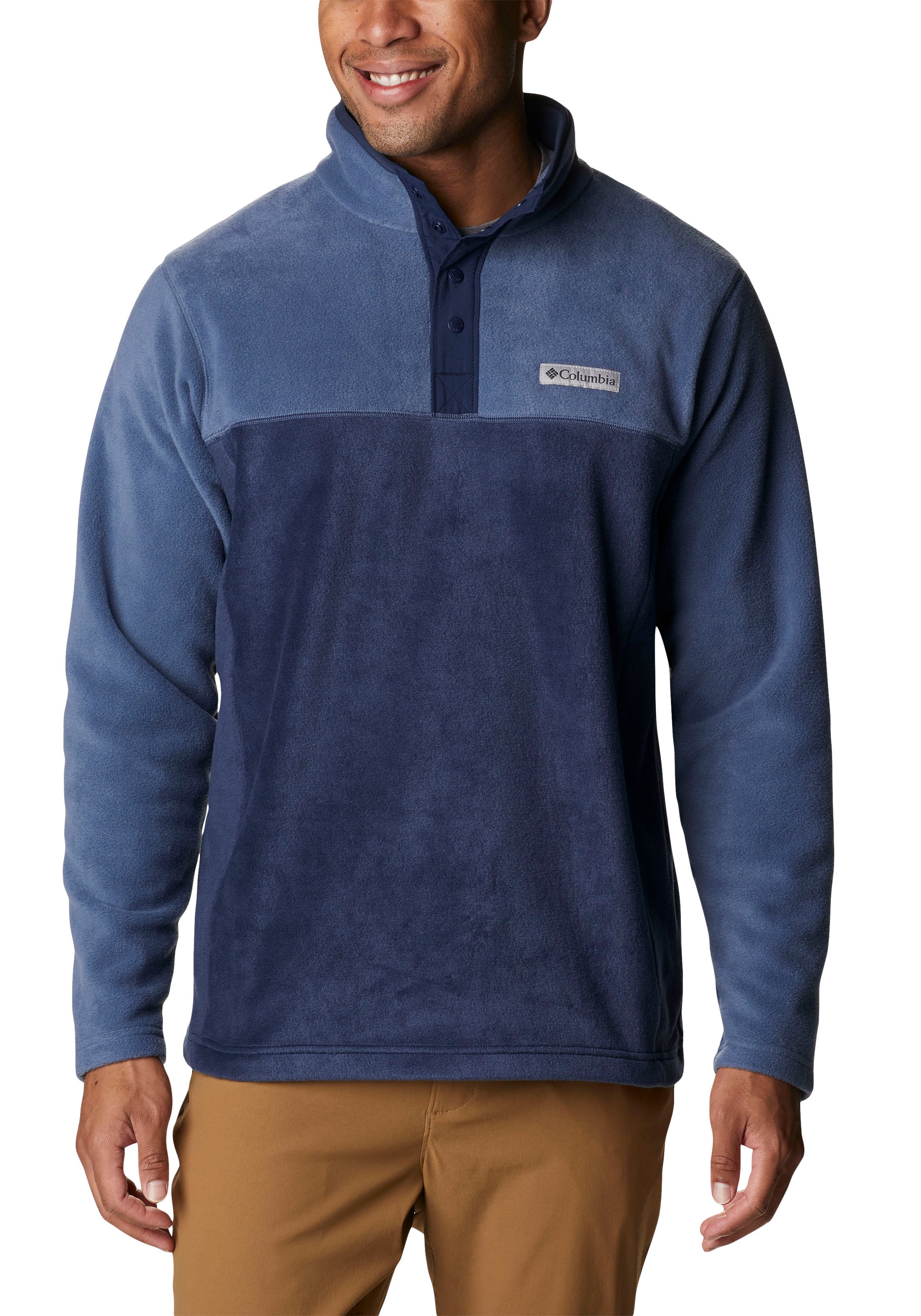 Columbia Fleecepullover »STEENS MOUNTAIN™ HALF SNAP«, (1 tlg.), mit Markenschriftzug