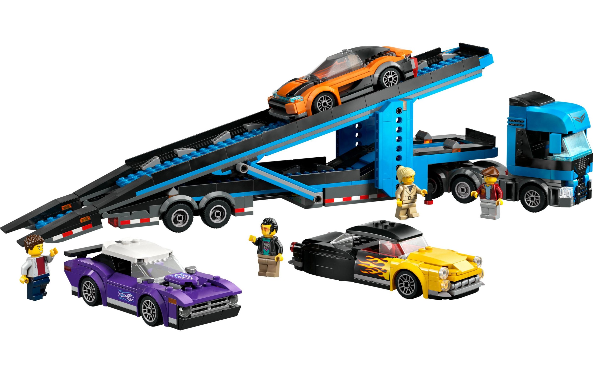 LEGO® Spielbausteine »City Autotransporter mit Sportwagen 60408«, (998 St.)