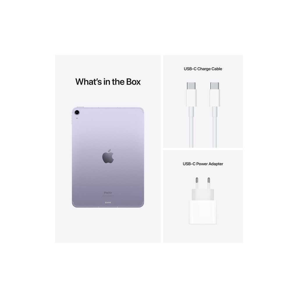 Apple Tablet »iPad Air 5th Gen., 64 GB, Wi-Fi + Cellular«, (iPadOS)