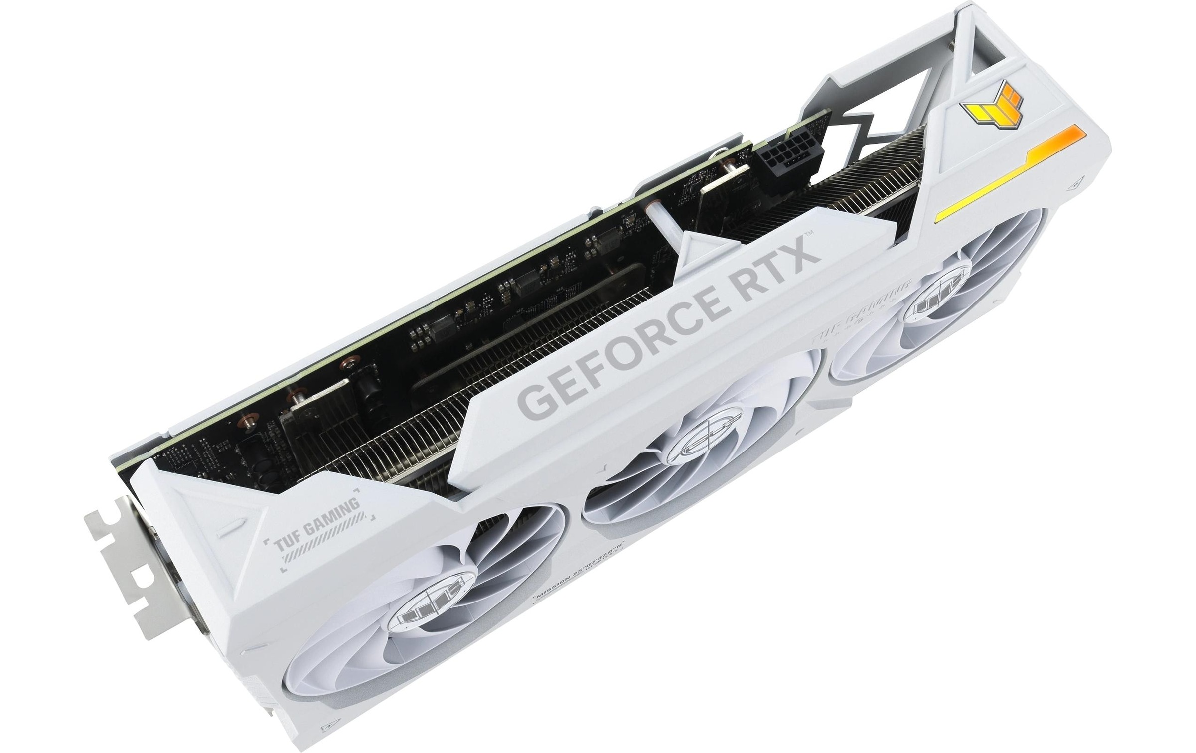 Asus Grafikkarte »TUF GeForce RTX 4070 Ti Super White OC Ed. 16 GB«, 16 GB, GDDR6X