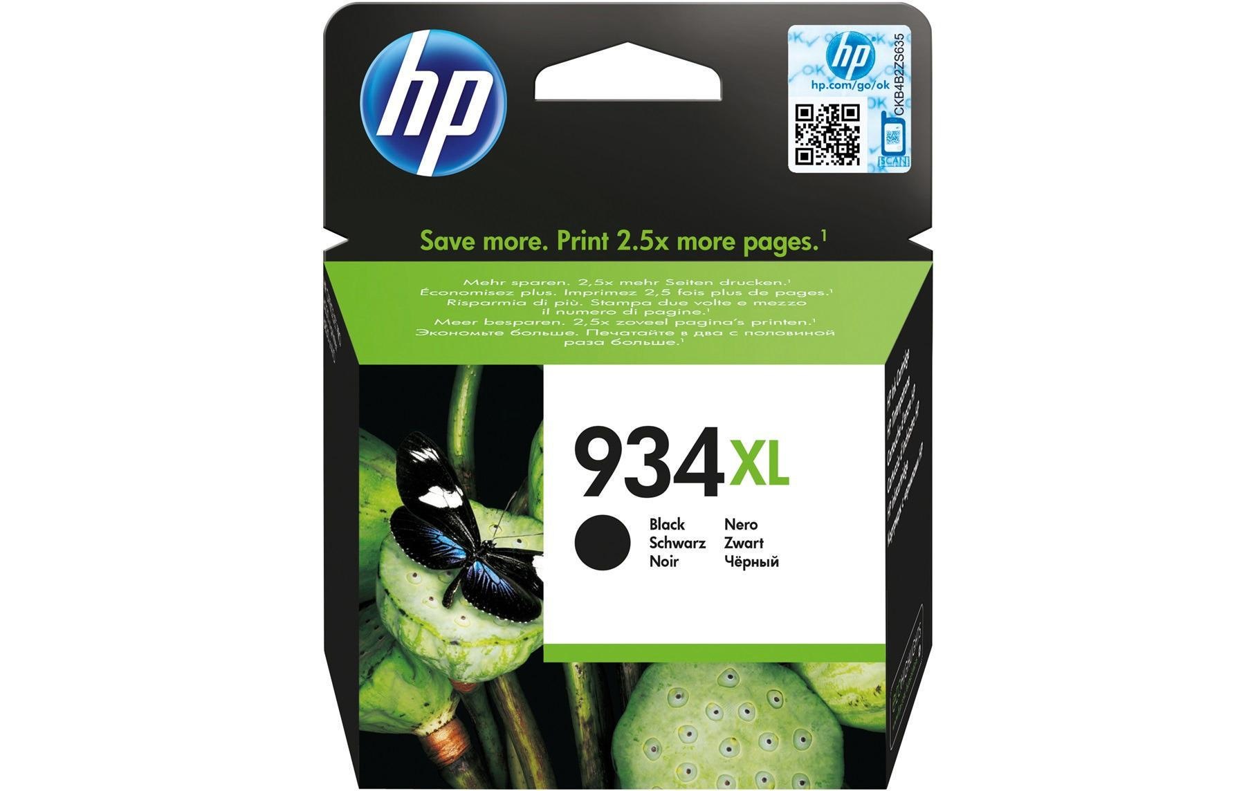 HP Tintenpatrone »Nr. 934XL (C2P23AE) Black«