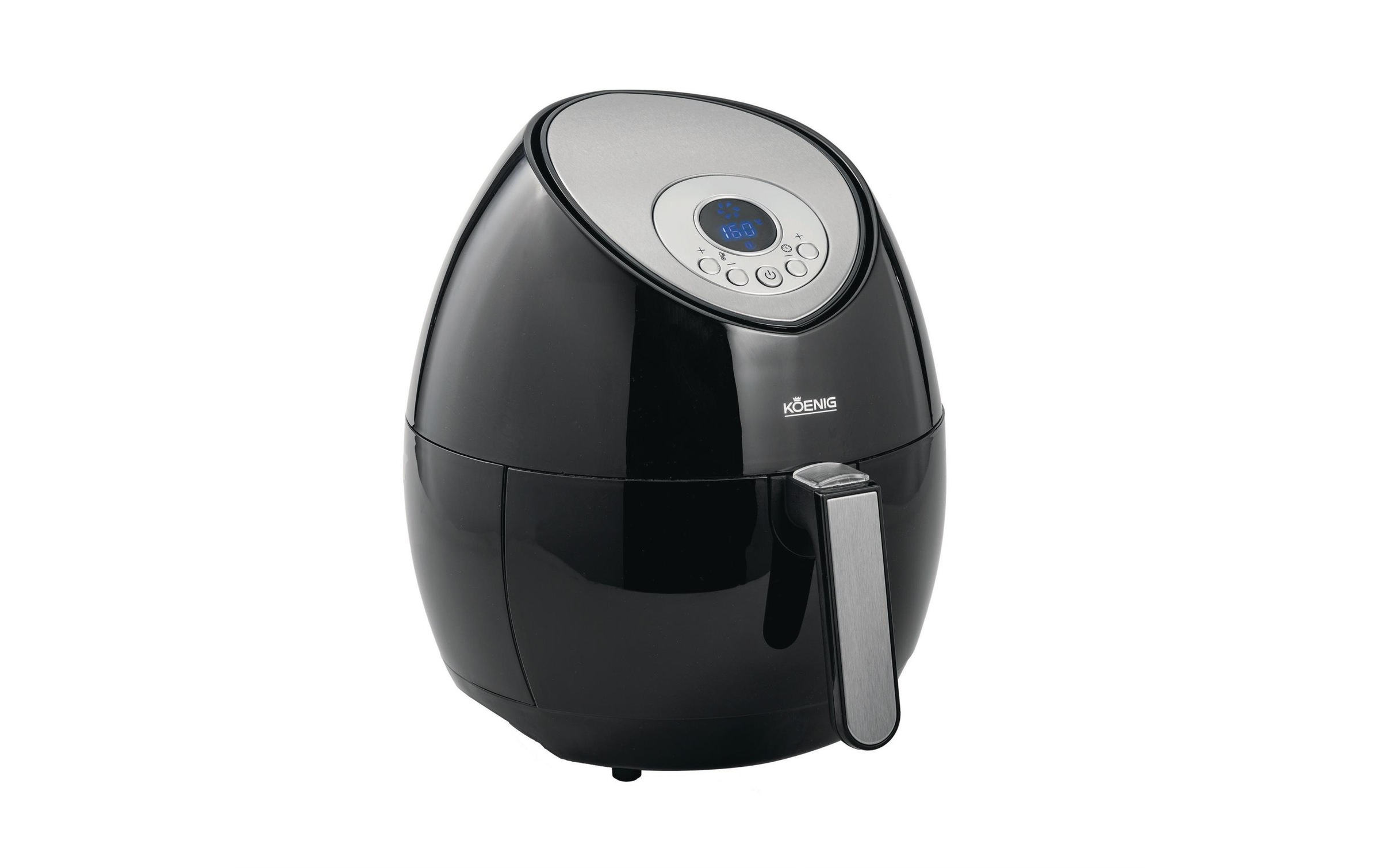 KOENIG Heissluftfritteuse »Quick Pure 3 1 kg« 1500 W Fassungsvermögen 3,2 l