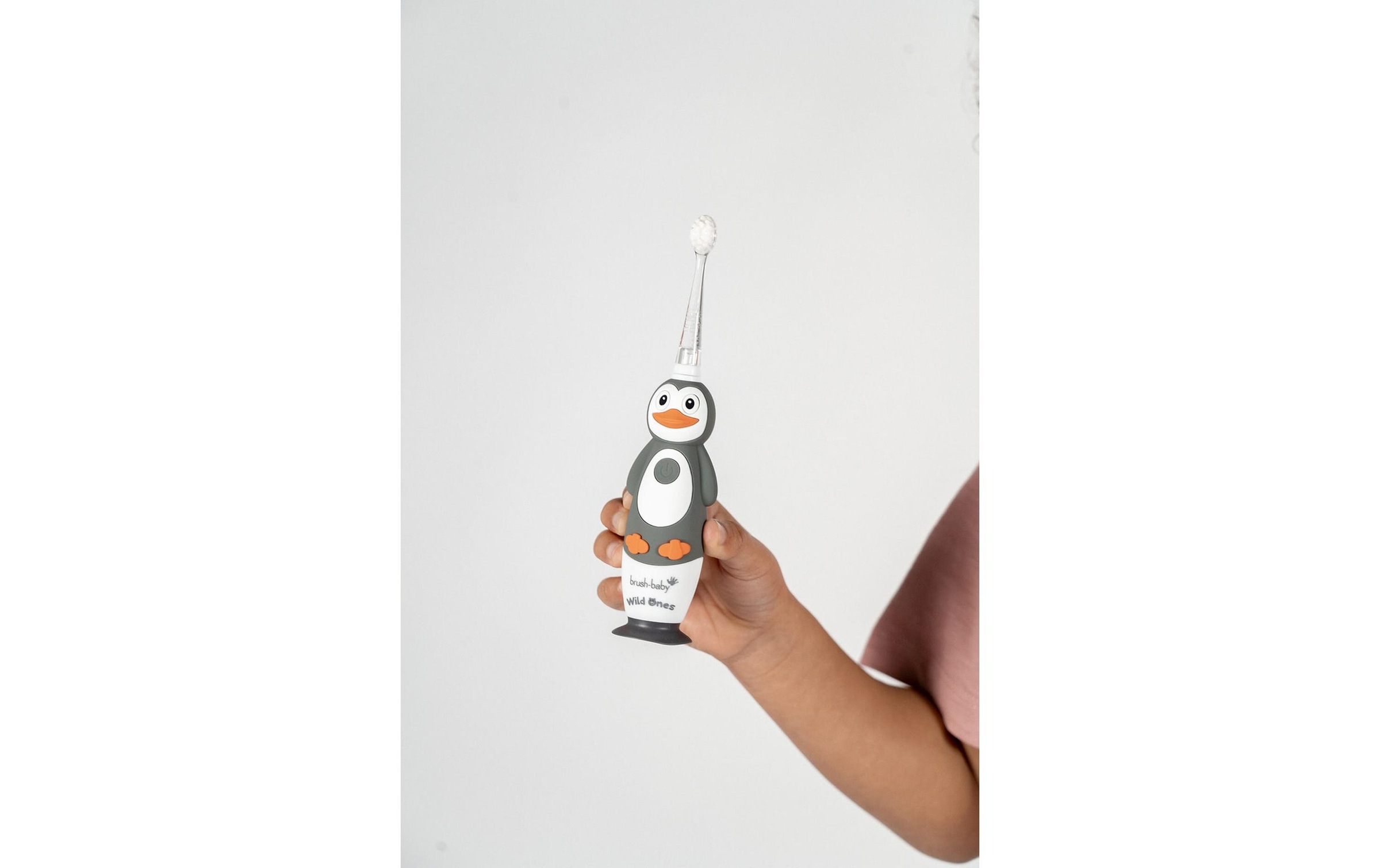 Elektrische Zahnbürste »brush-baby WildOne Pinguin«