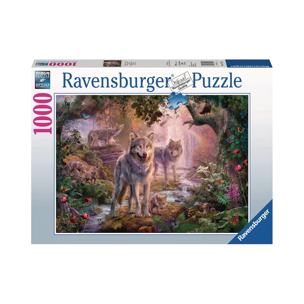 Ravensburger Puzzle »Wolfsfamilie im Sommer«